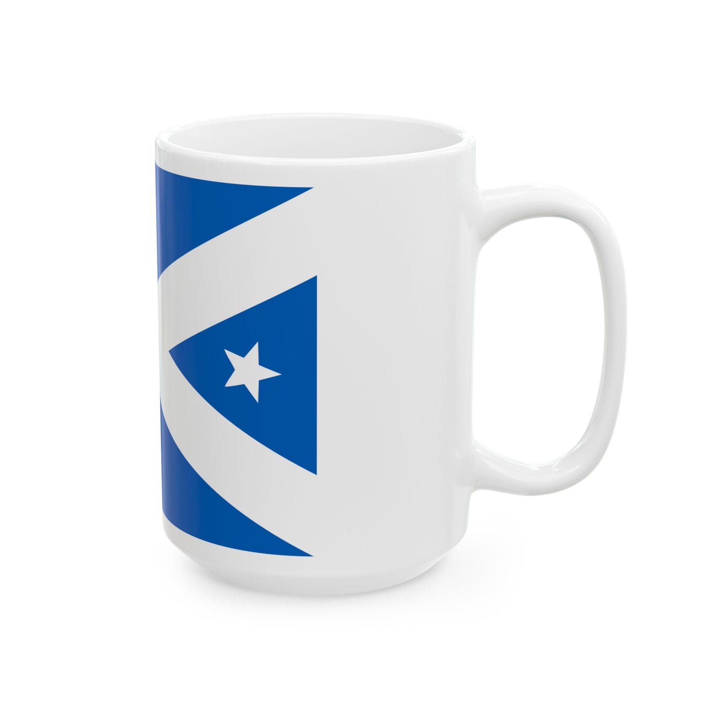 Lambing Flat riots banner flag (Australia) White Coffee Mug