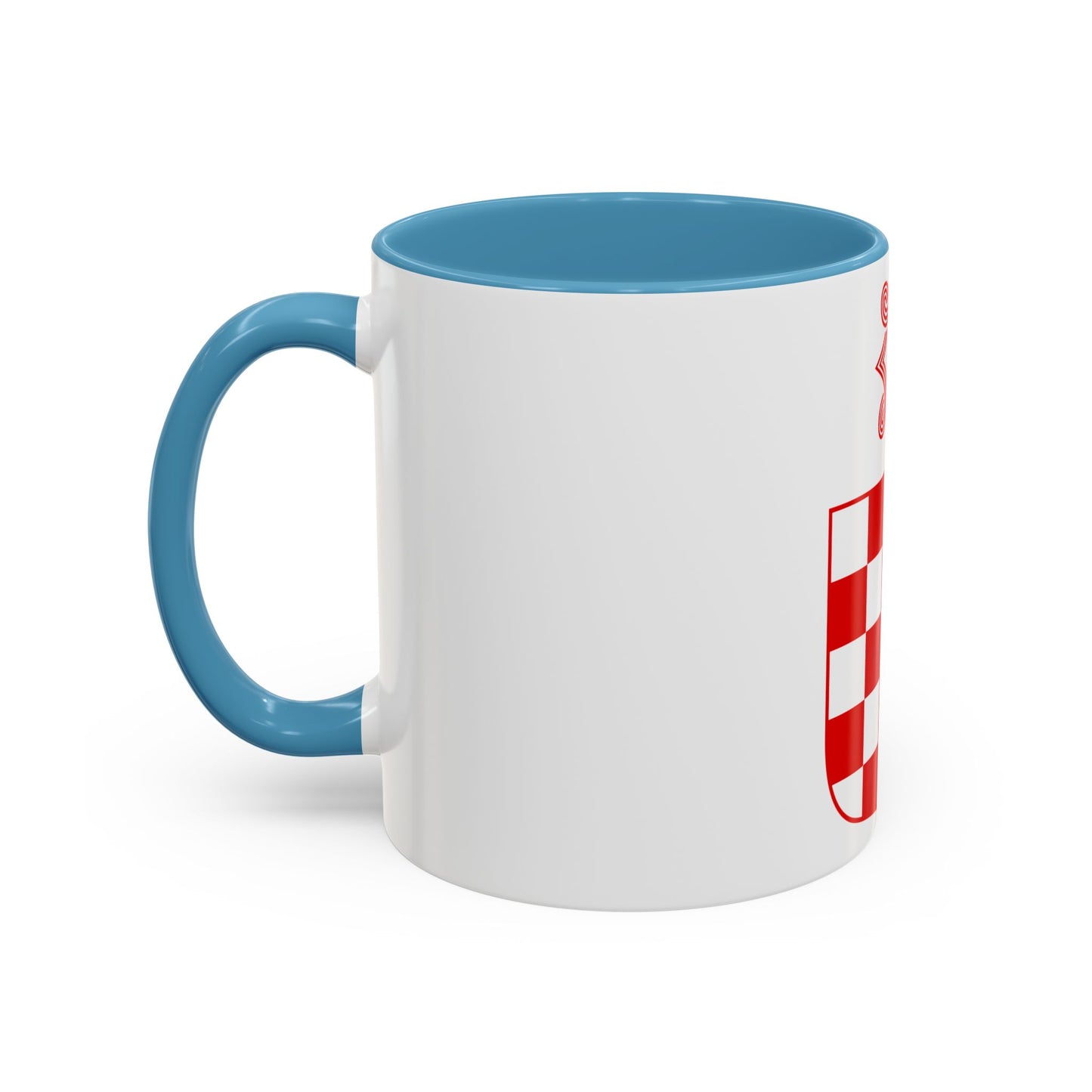 Coat of arms of the Independent State of Croatia - Accent Coffee Mug
