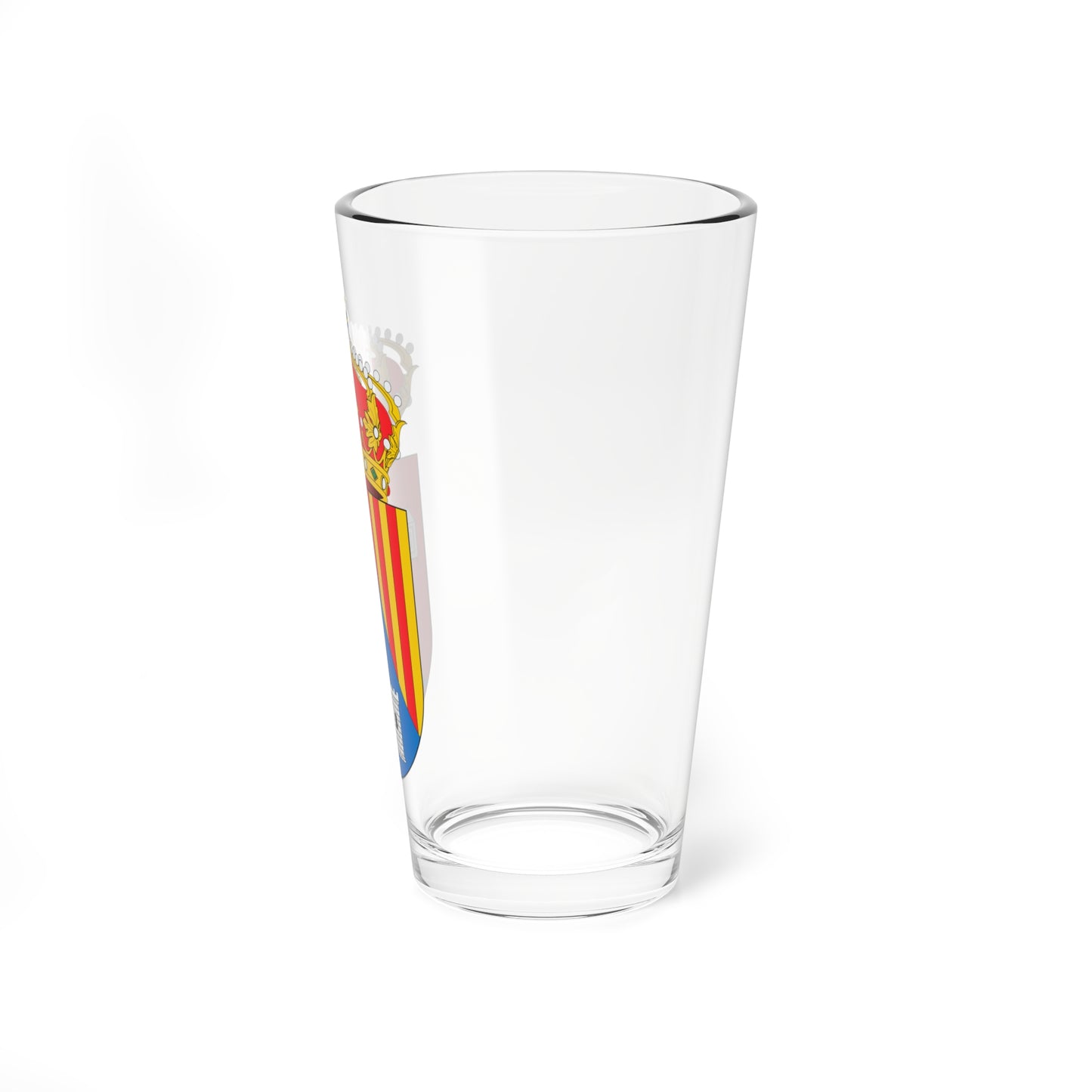 Escudo de Castiello de Jaca (Spain) (Coat of Arms) Pint Glass 16oz