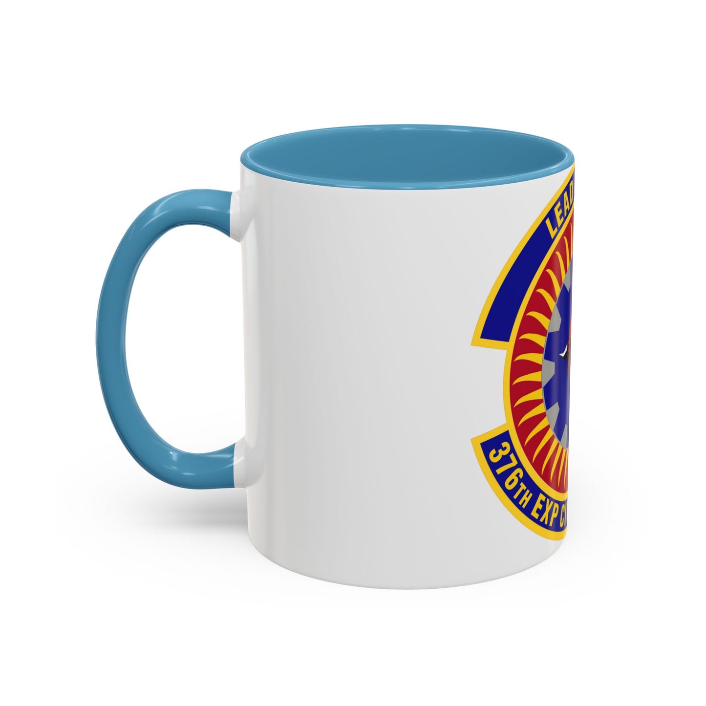 376th Expeditionary Civil Engineer Squadron (U.S. Air Force) Accent Coffee Mug