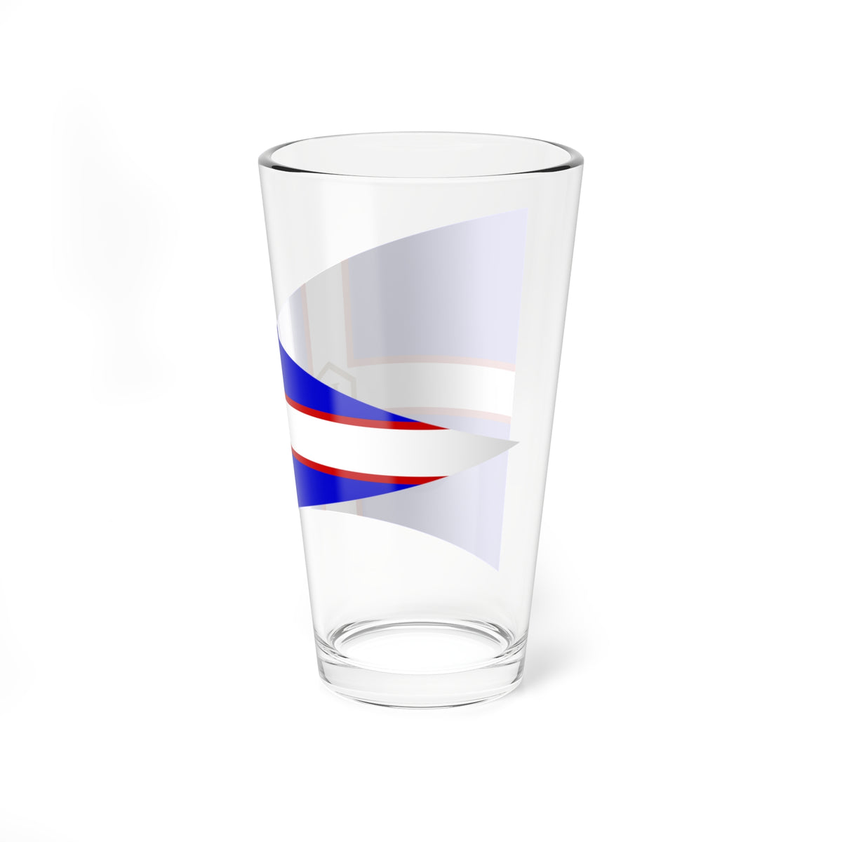 Burgee of Hovas YC (Sweden) Pint Glass 16oz