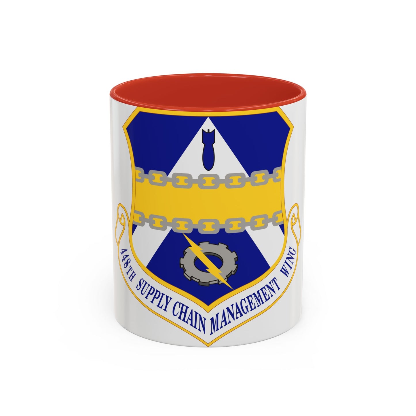 448th Supply Chain Managment Wing (U.S. Air Force) Accent Coffee Mug