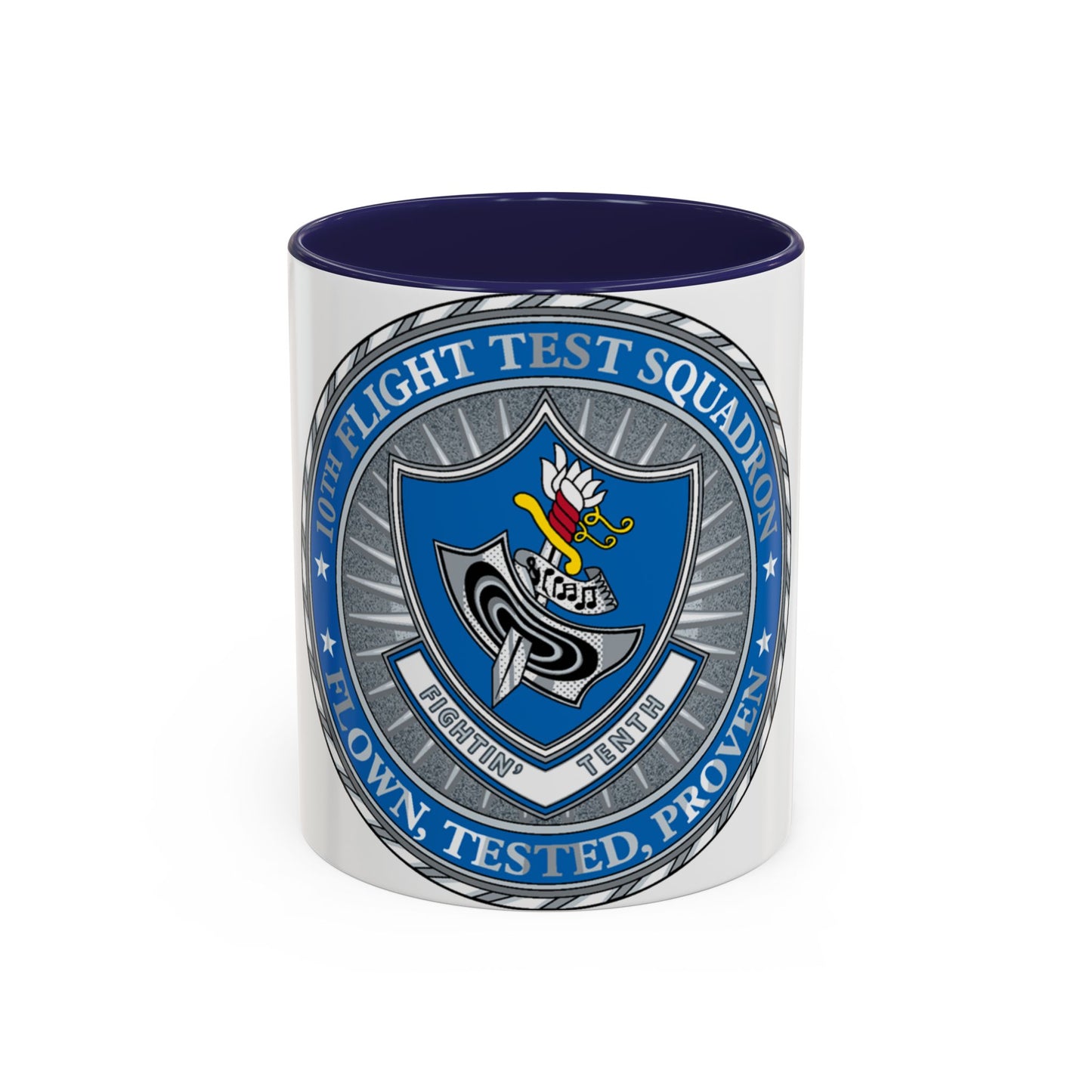 10th Flight Test Sq (U.S. Air Force) Accent Coffee Mug