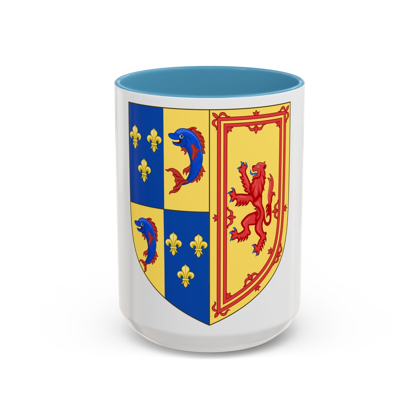Royal Arms of the Kingdom of Scotland (1558) - Accent Coffee Mug