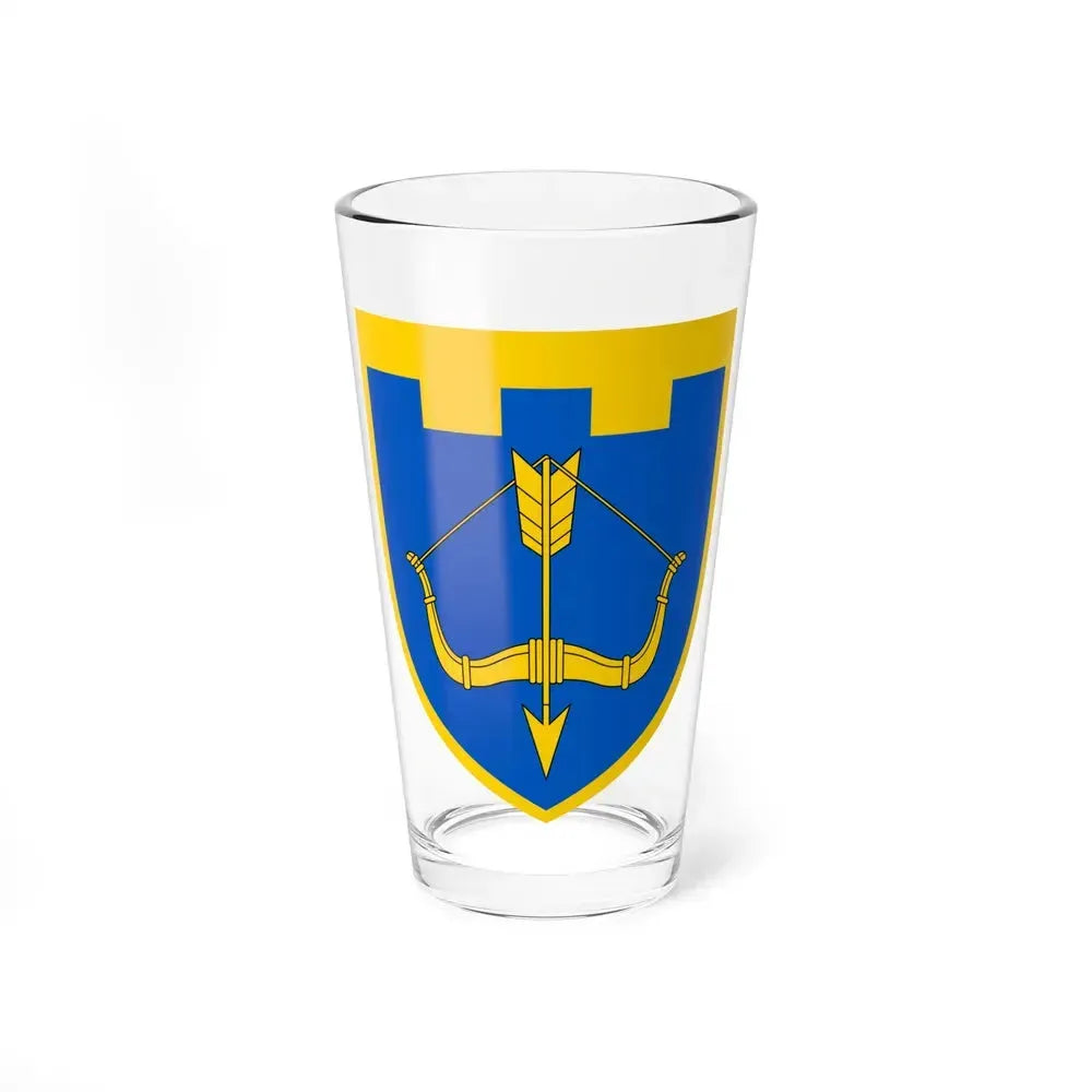 118th Detached Territorial Defense Brigade (Ukraine) Pint Glass 16oz 16oz - Go Mug Yourself