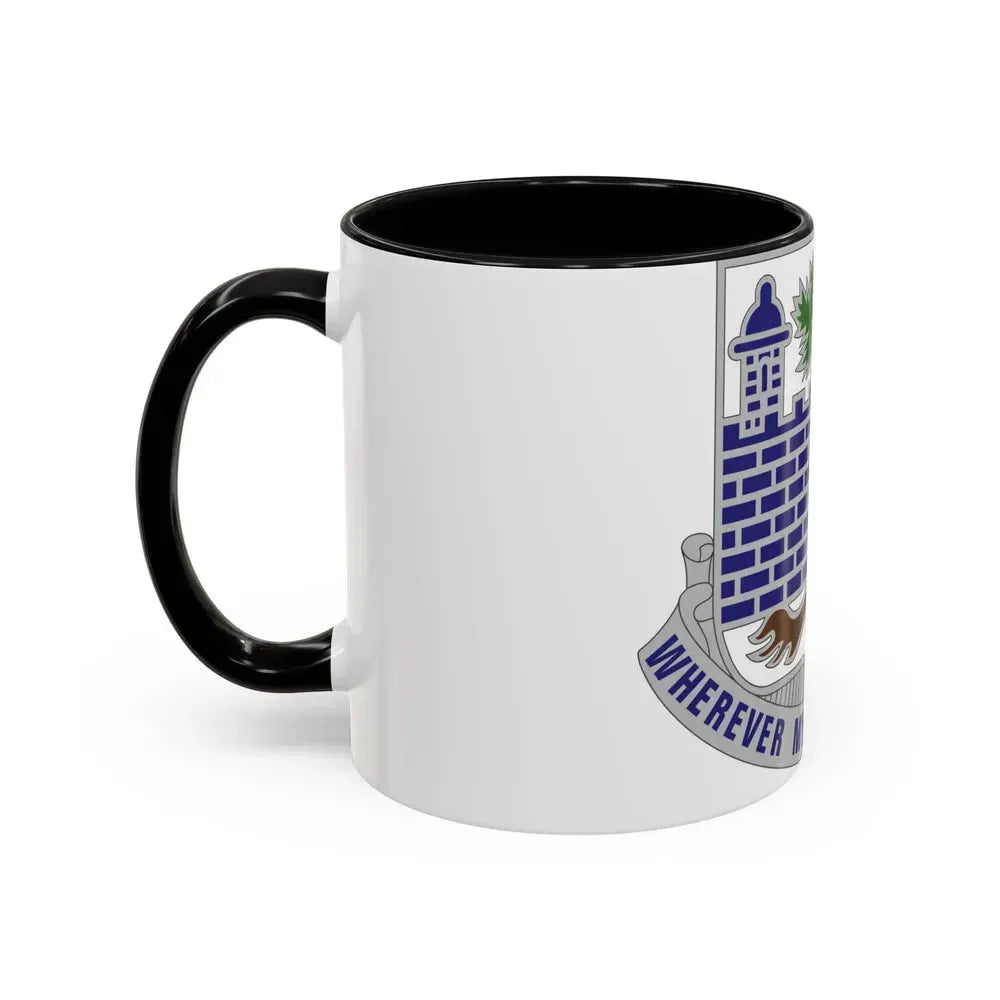 118th Infantry Regiment (U.S. Army) Accent Coffee Mug - Go Mug Yourself