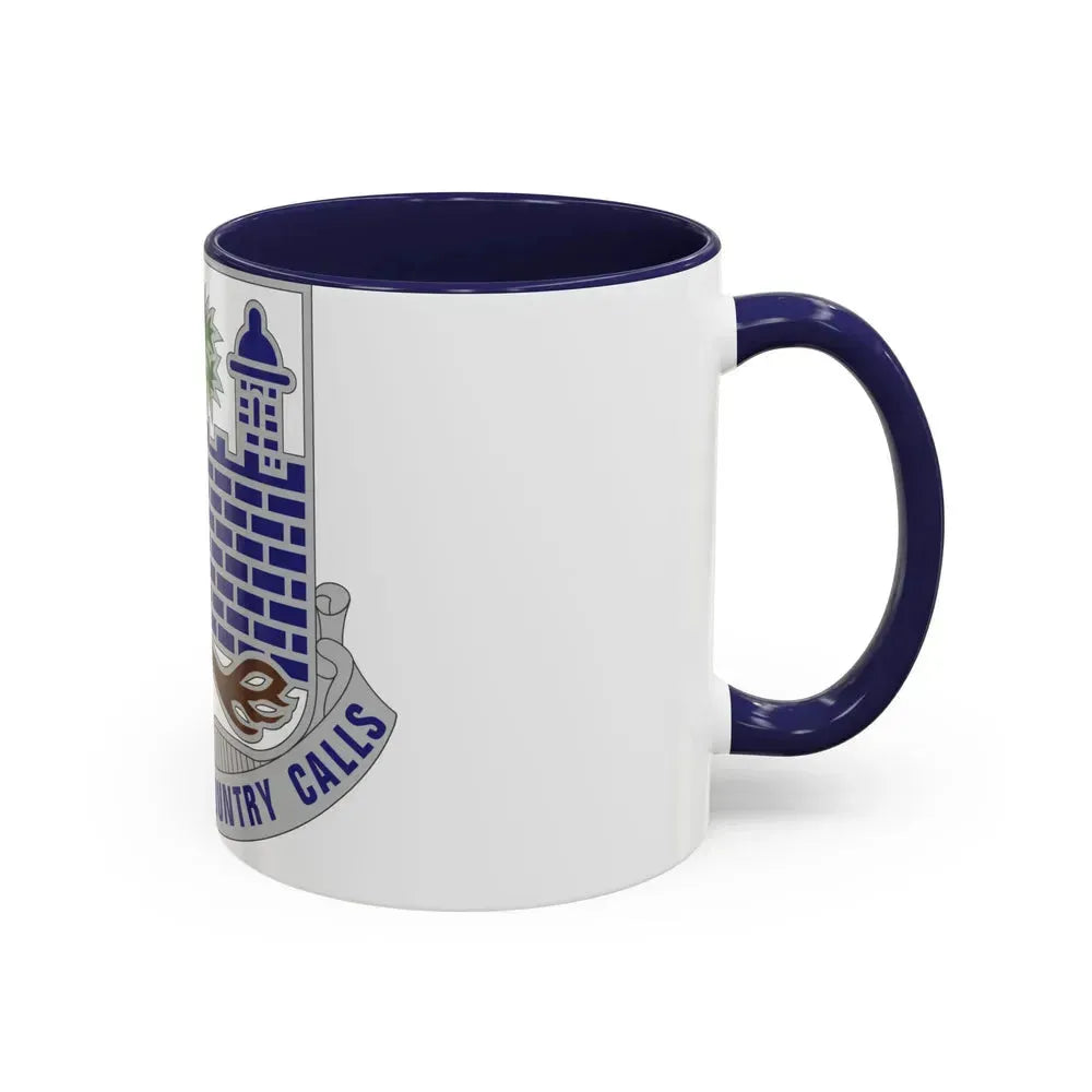 118th Infantry Regiment (U.S. Army) Accent Coffee Mug - Go Mug Yourself