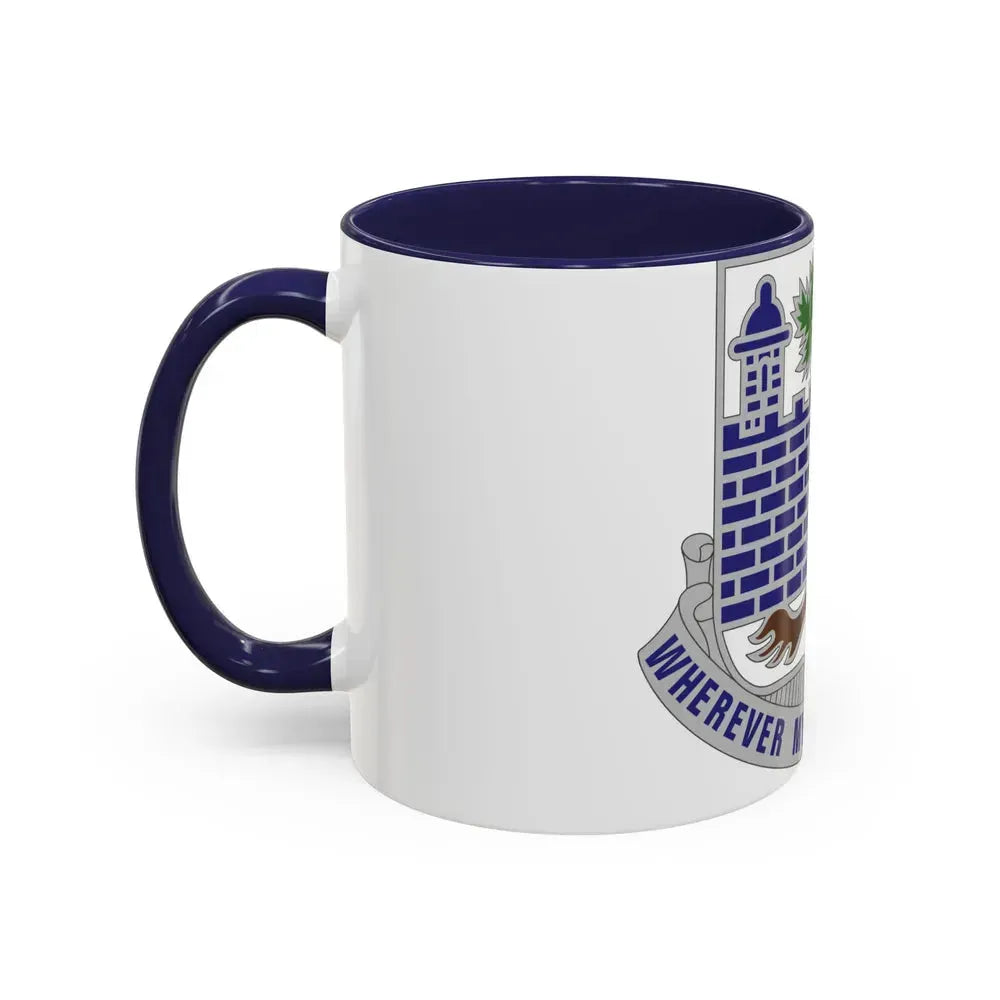 118th Infantry Regiment (U.S. Army) Accent Coffee Mug - Go Mug Yourself