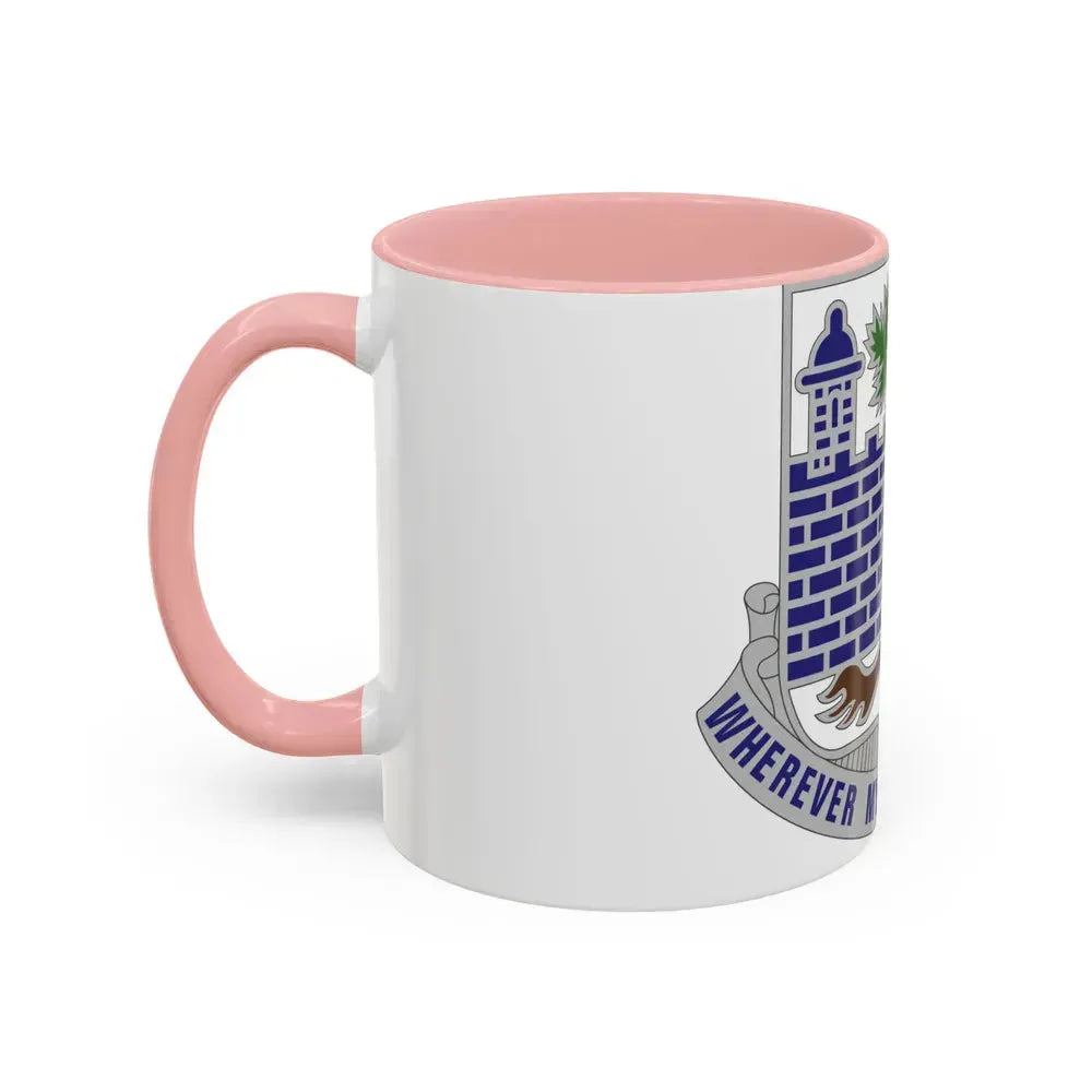 118th Infantry Regiment (U.S. Army) Accent Coffee Mug - Go Mug Yourself