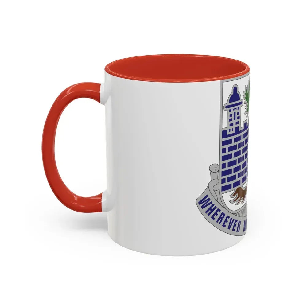 118th Infantry Regiment (U.S. Army) Accent Coffee Mug - Go Mug Yourself