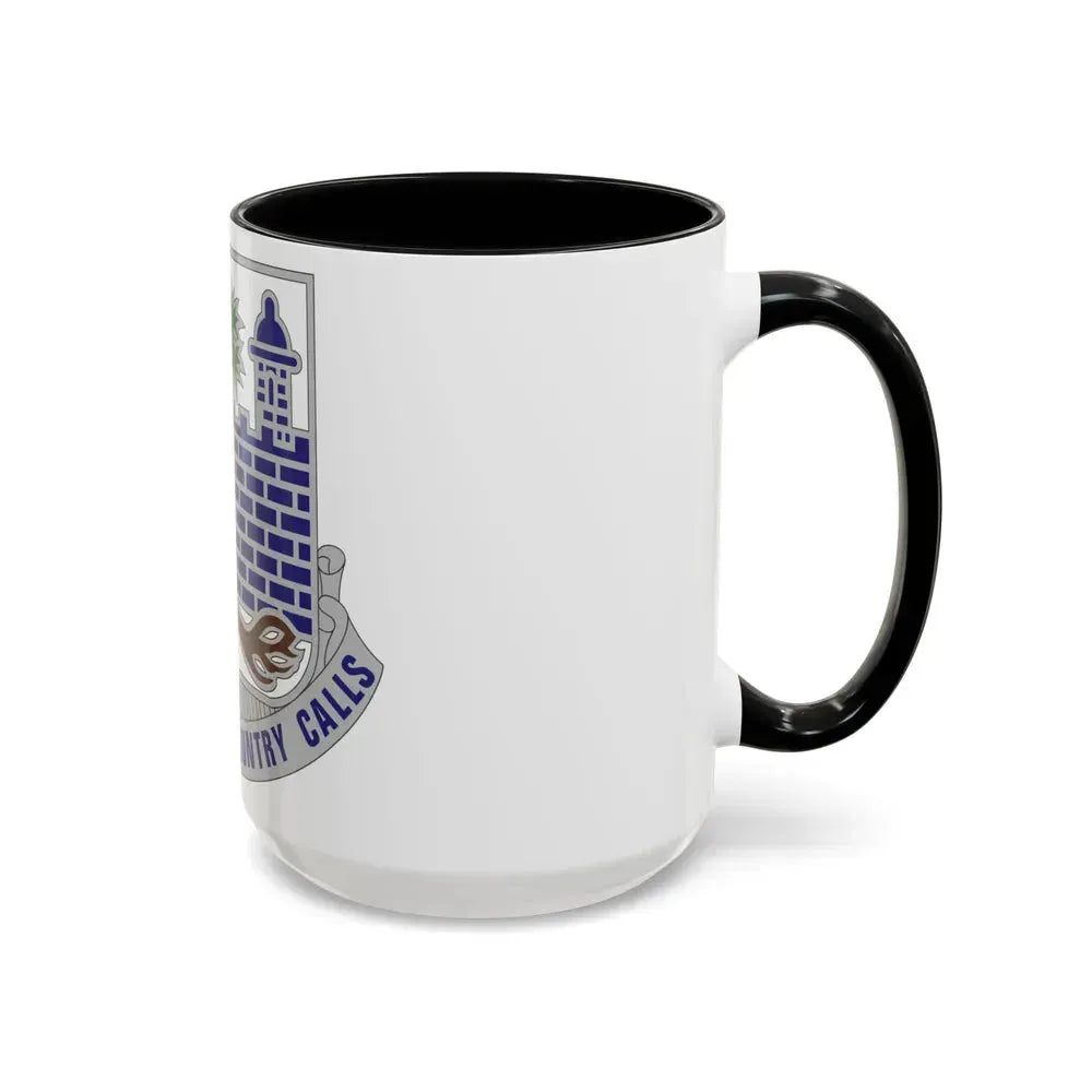 118th Infantry Regiment (U.S. Army) Accent Coffee Mug - Go Mug Yourself