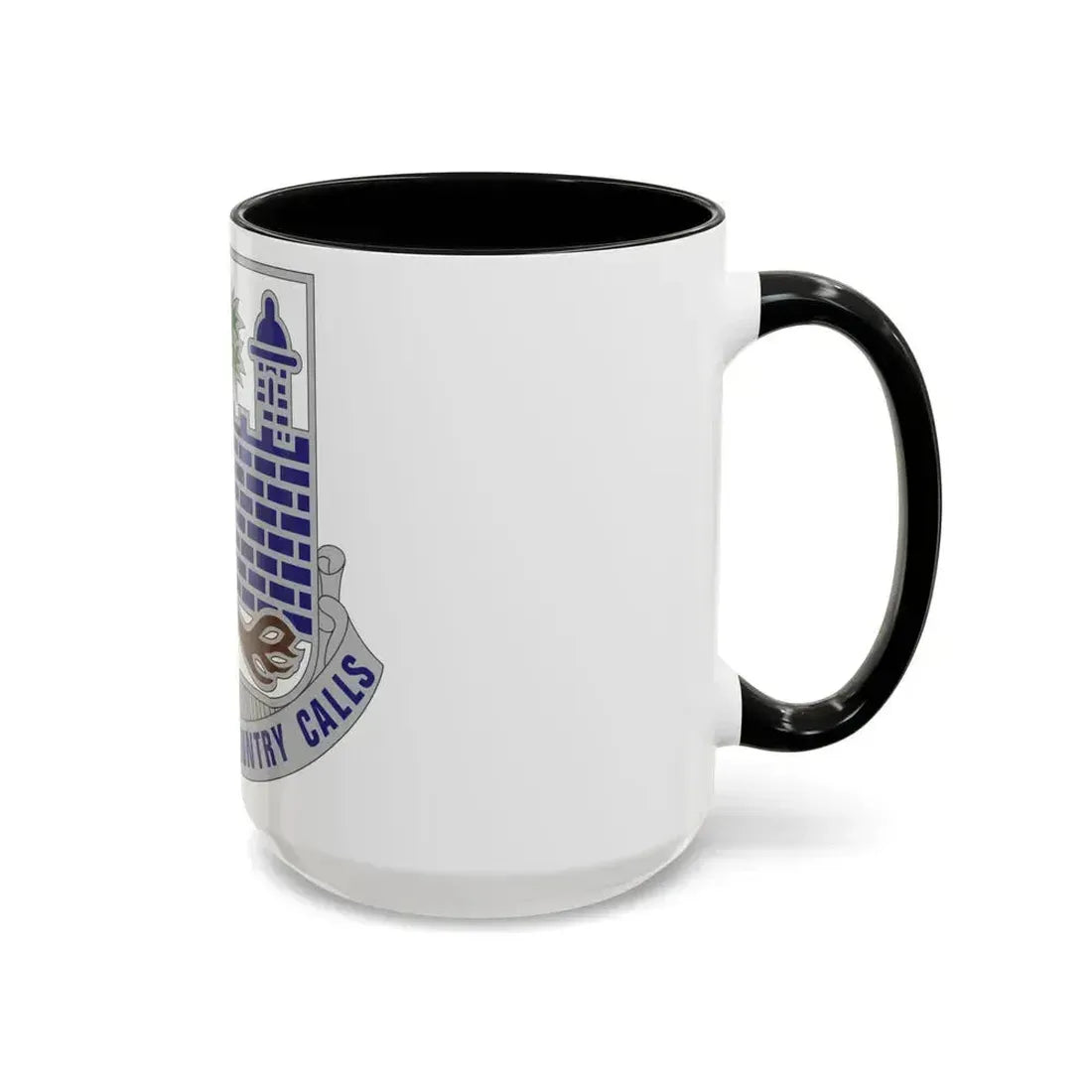 118th Infantry Regiment (U.S. Army) Accent Coffee Mug - Go Mug Yourself