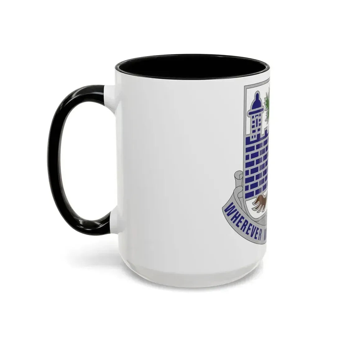 118th Infantry Regiment (U.S. Army) Accent Coffee Mug - Go Mug Yourself