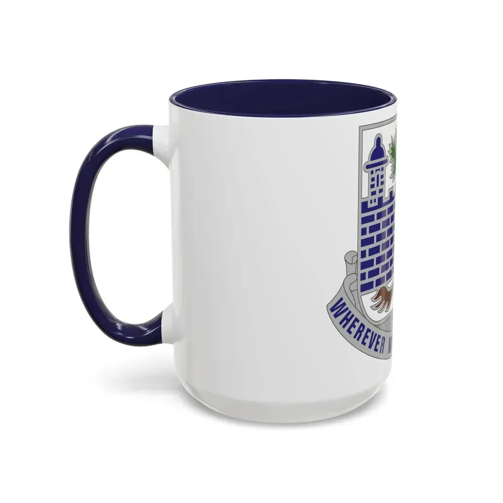 118th Infantry Regiment (U.S. Army) Accent Coffee Mug - Go Mug Yourself
