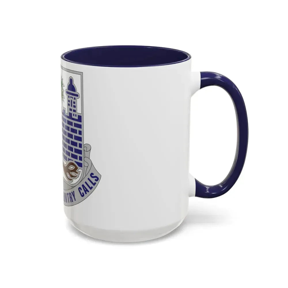 118th Infantry Regiment (U.S. Army) Accent Coffee Mug - Go Mug Yourself