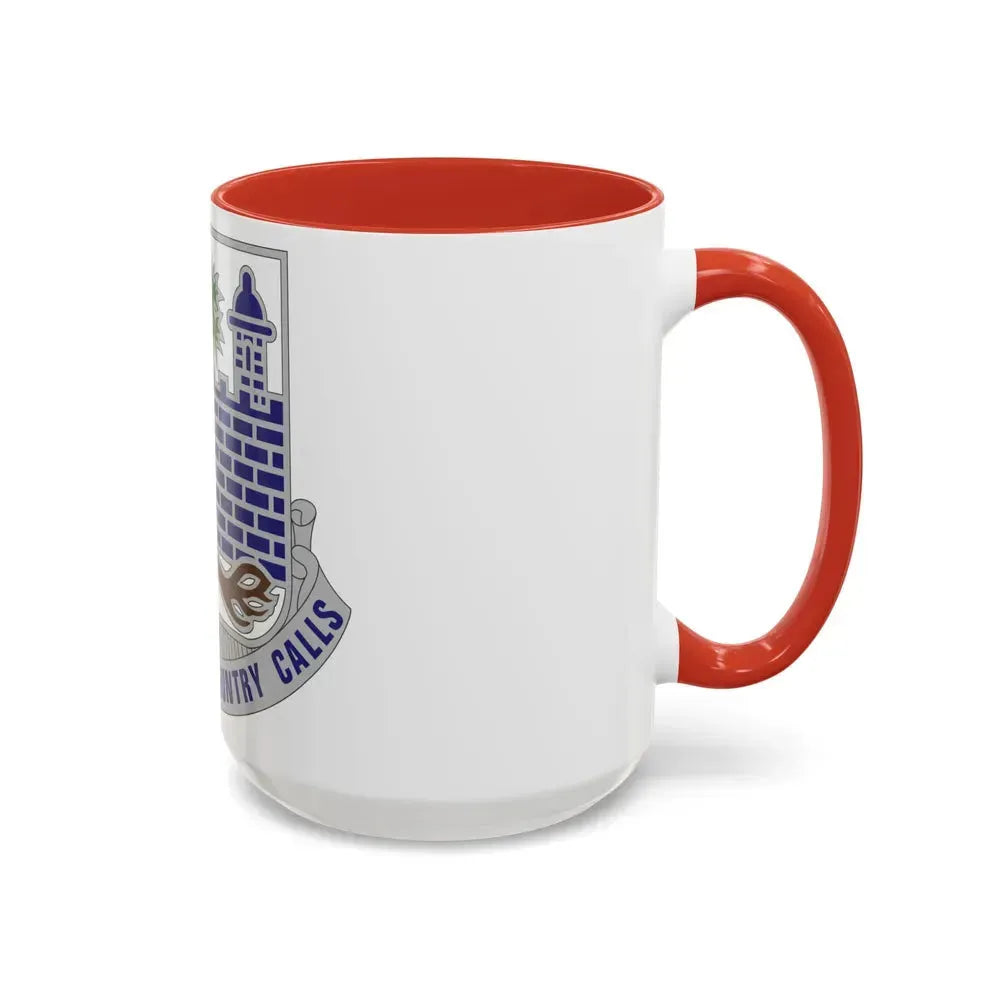 118th Infantry Regiment (U.S. Army) Accent Coffee Mug - Go Mug Yourself