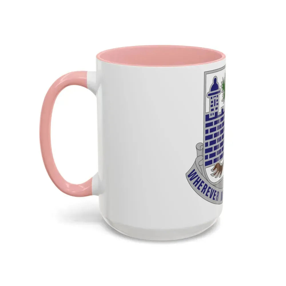 118th Infantry Regiment (U.S. Army) Accent Coffee Mug - Go Mug Yourself