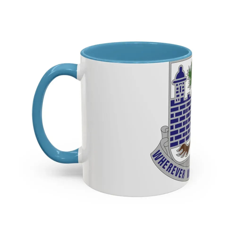 118th Infantry Regiment (U.S. Army) Accent Coffee Mug - Go Mug Yourself