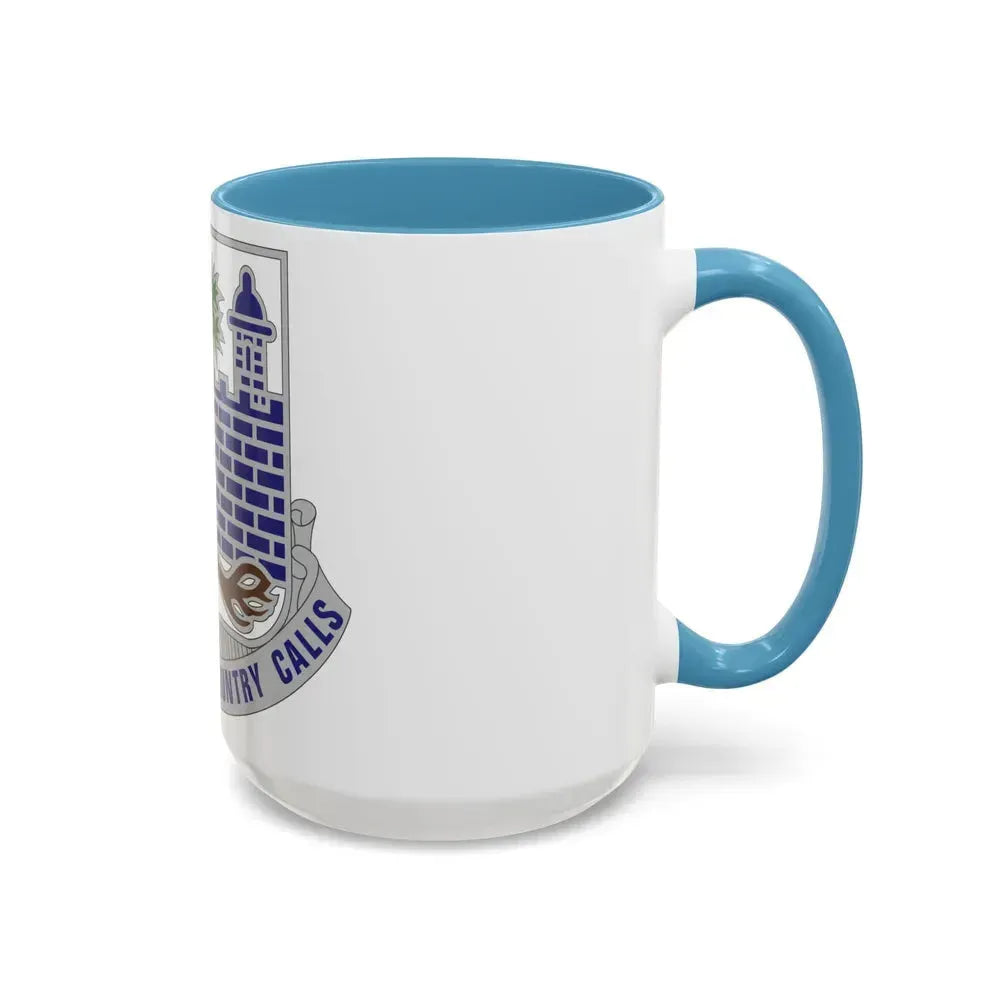 118th Infantry Regiment (U.S. Army) Accent Coffee Mug - Go Mug Yourself