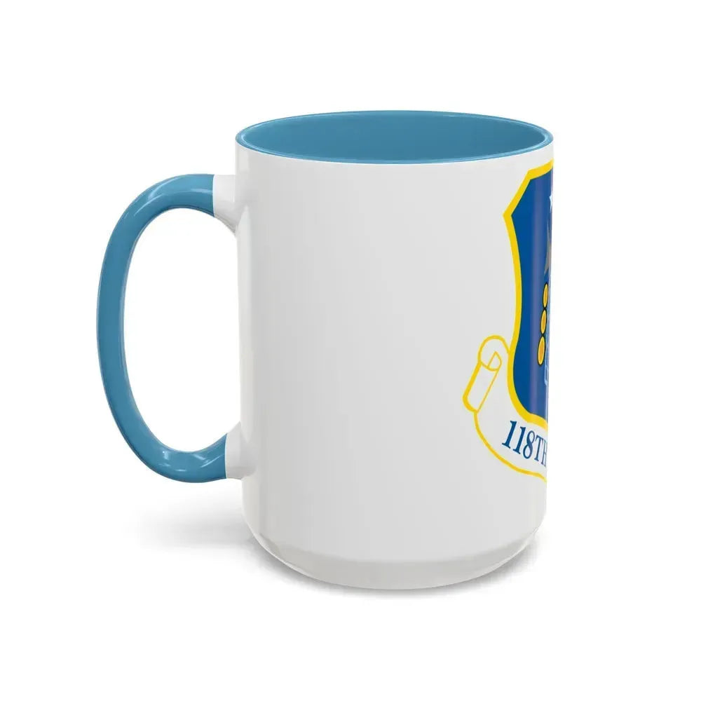 118th Wing ANG (U.S. Air Force) Accent Coffee Mug - Go Mug Yourself