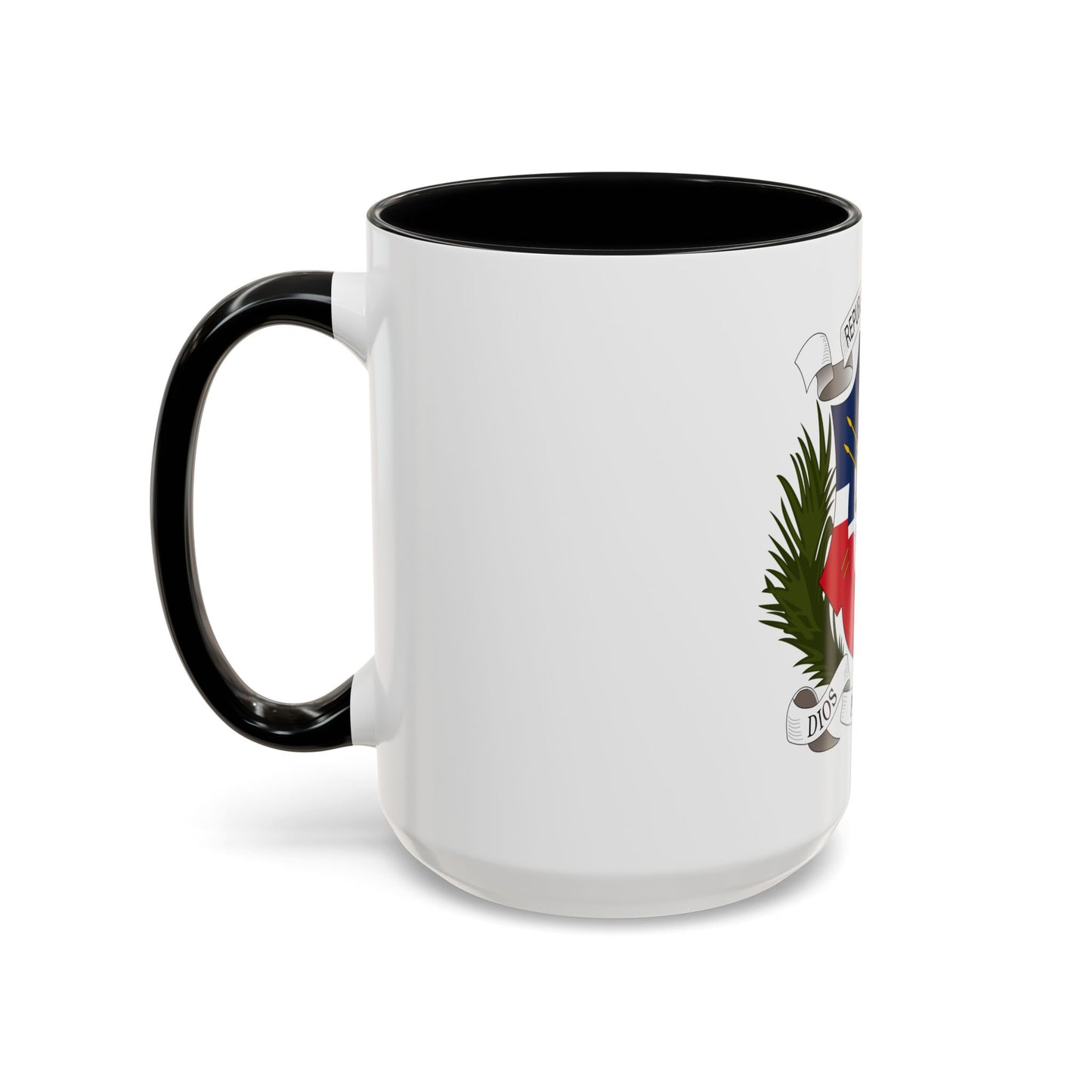 Coat of arms of the Dominican Republic (1860) - Accent Coffee Mug