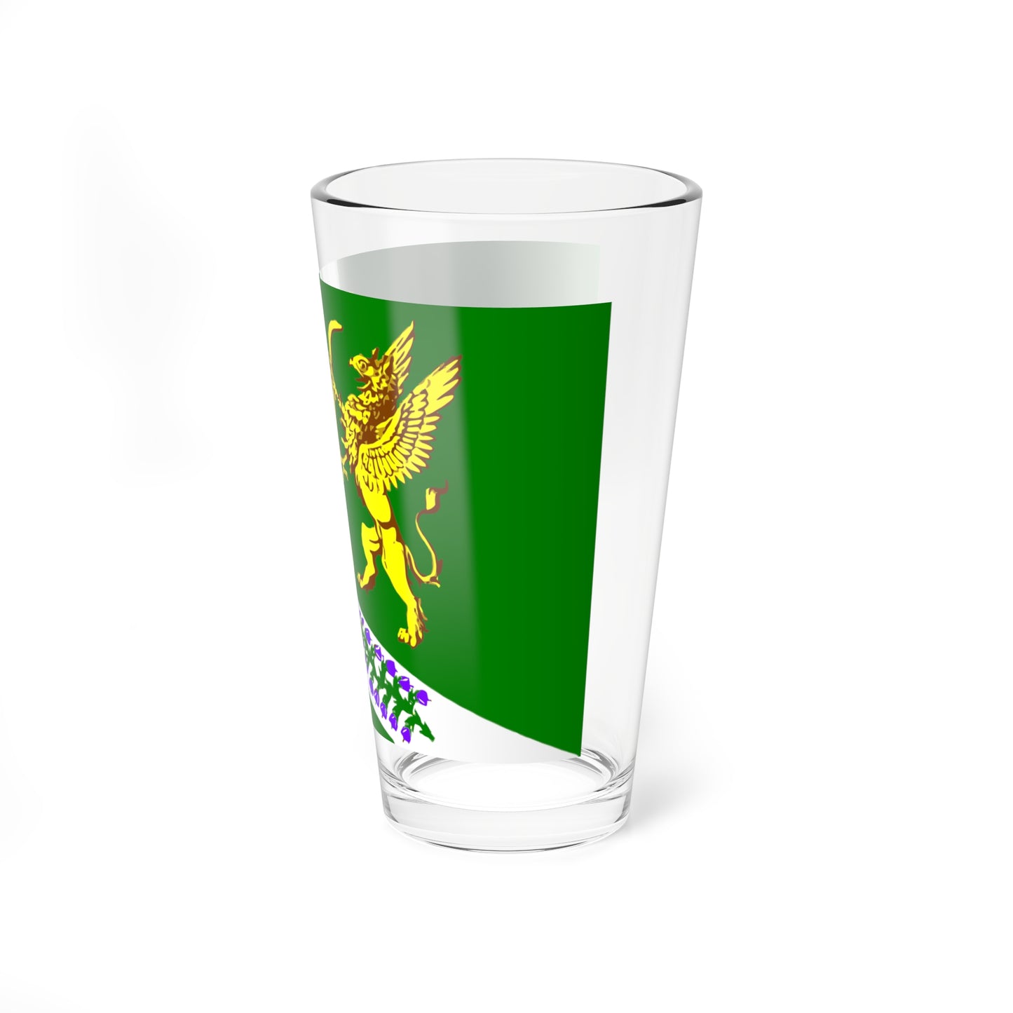 Flag Jukki Leningrad oblast (Russia) Pint Glass 16oz