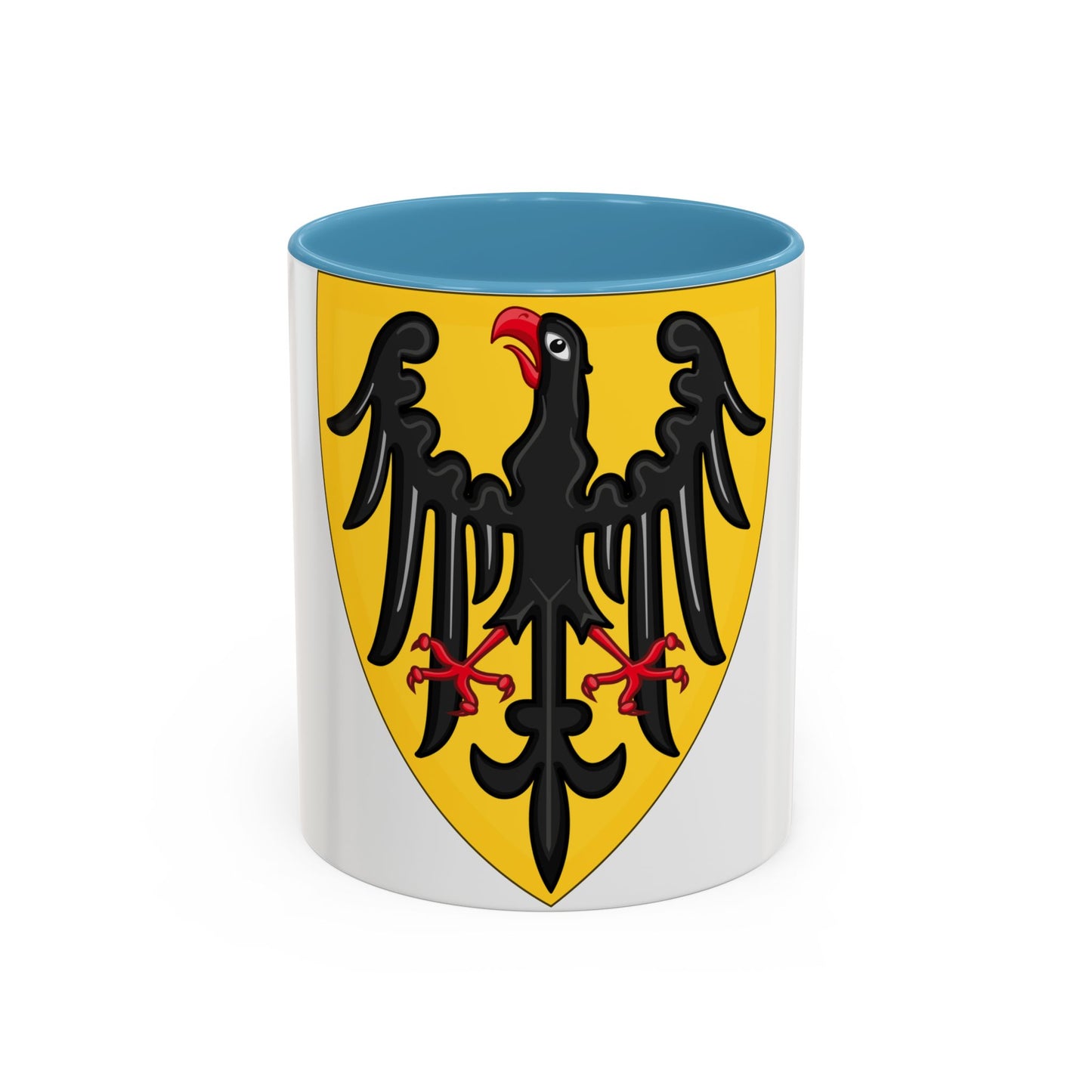 Shield and Coat of Arms of the Holy Roman Emperor (c.1200-c.1300) - Accent Coffee Mug