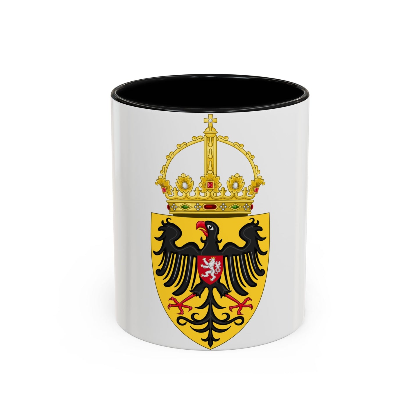 Coat of arms of Charles IV, Holy Roman Emperor - Accent Coffee Mug