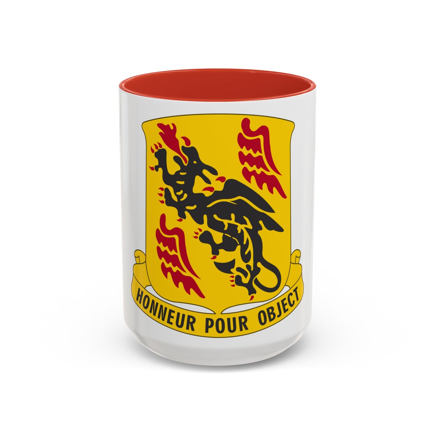 81 Airborne Antiaircraft Artillery Battalion (U.S. Army) Accent Coffee Mug