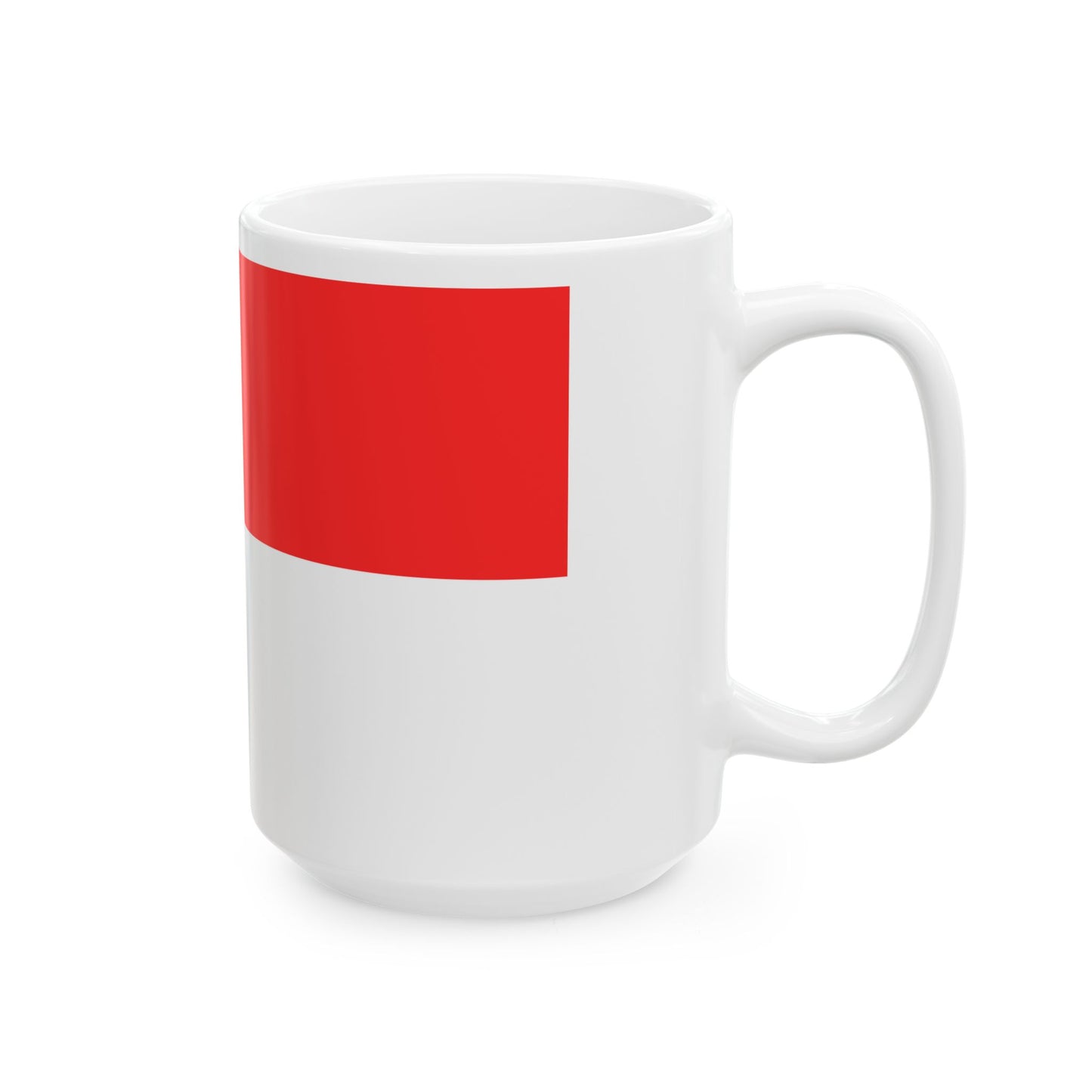 Hissflagge Aalen (Germany) White Coffee Mug