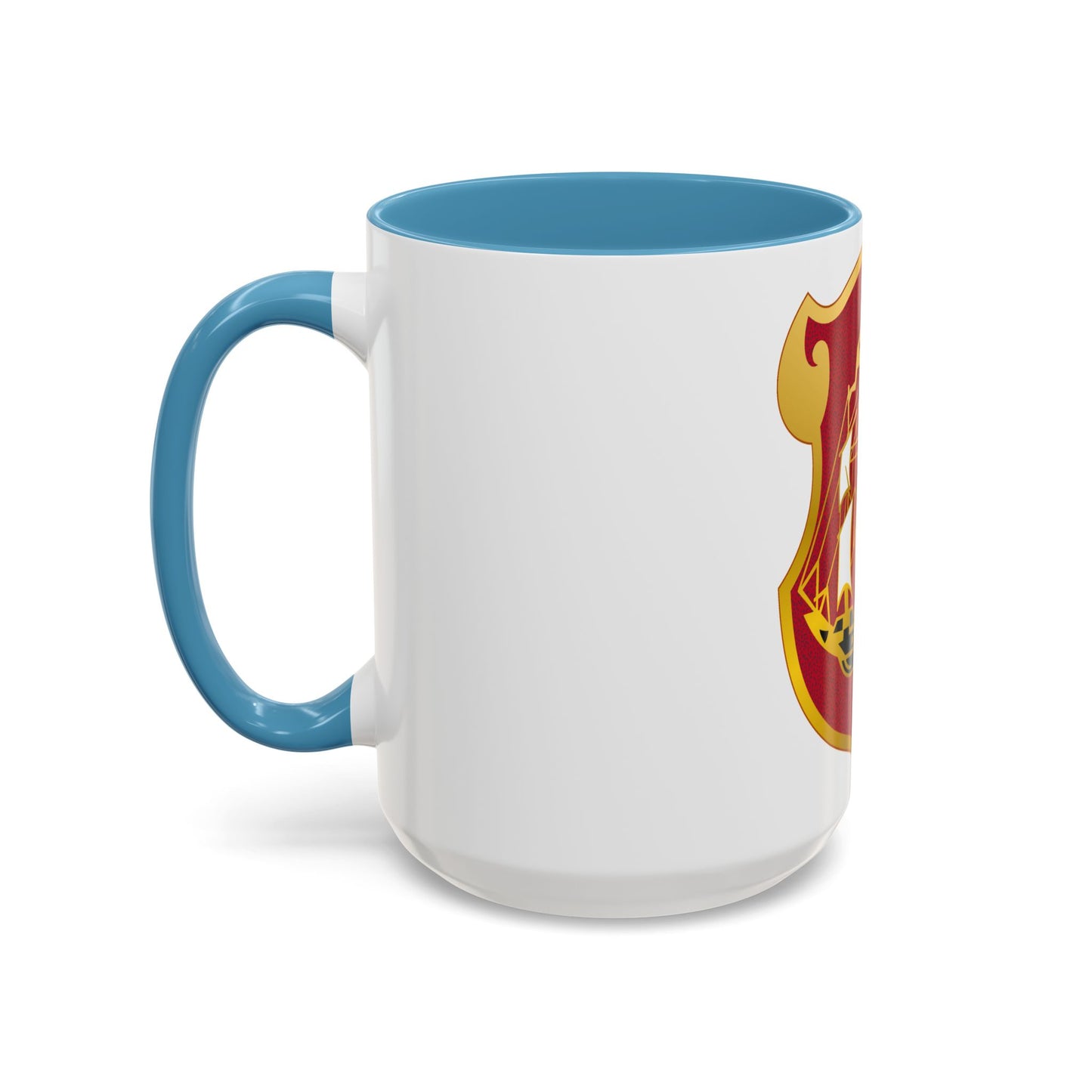 9 Antiaircraft Artillery Gun Battalion (U.S. Army) Accent Coffee Mug