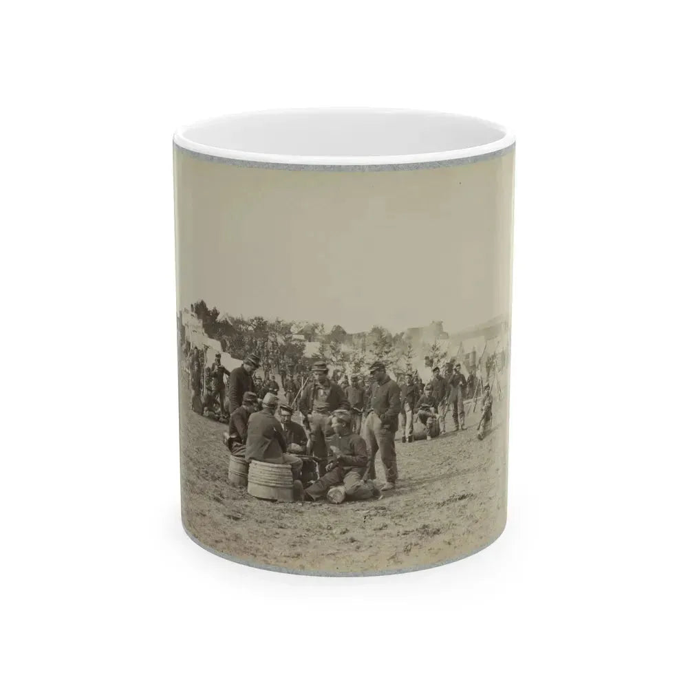 119th Pennsylvania Infantry(2) (U.S. Civil War) White Coffee Mug 11oz - Go Mug Yourself