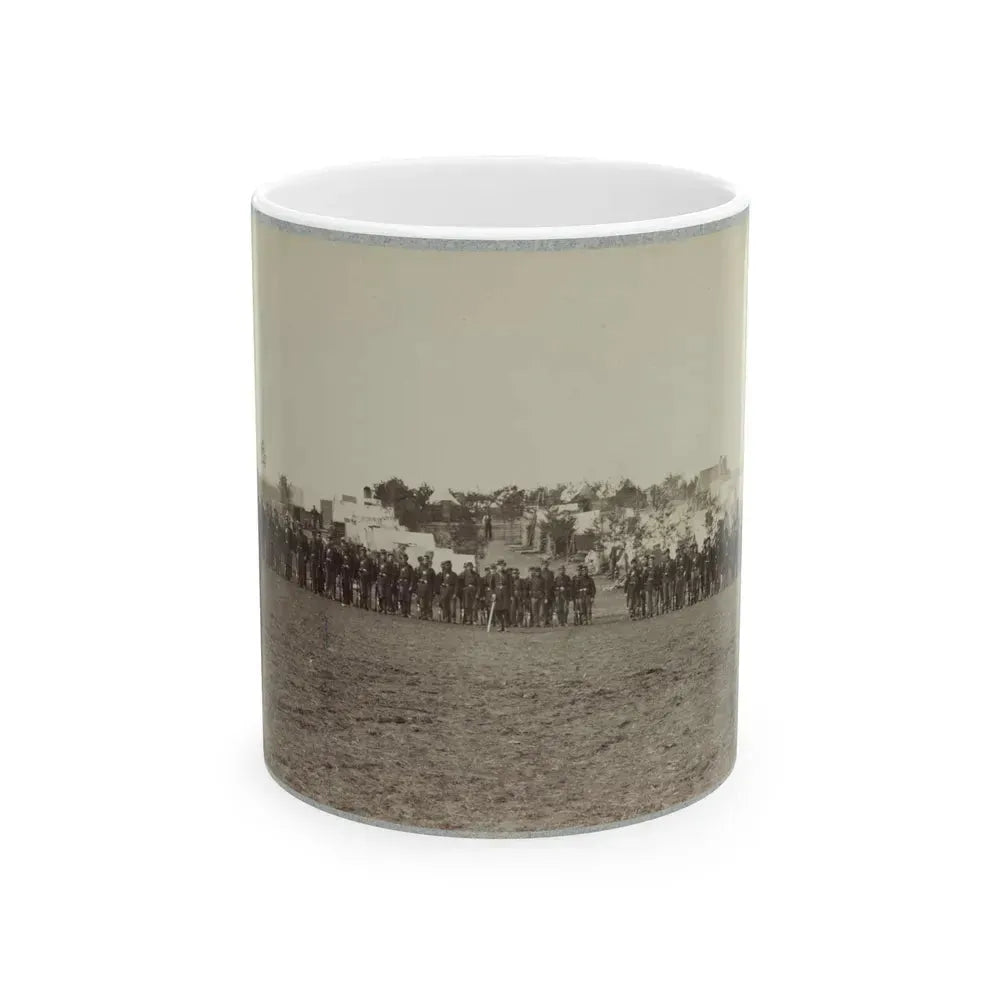 119th Pennsylvania Infantry (U.S. Civil War) White Coffee Mug 11oz - Go Mug Yourself