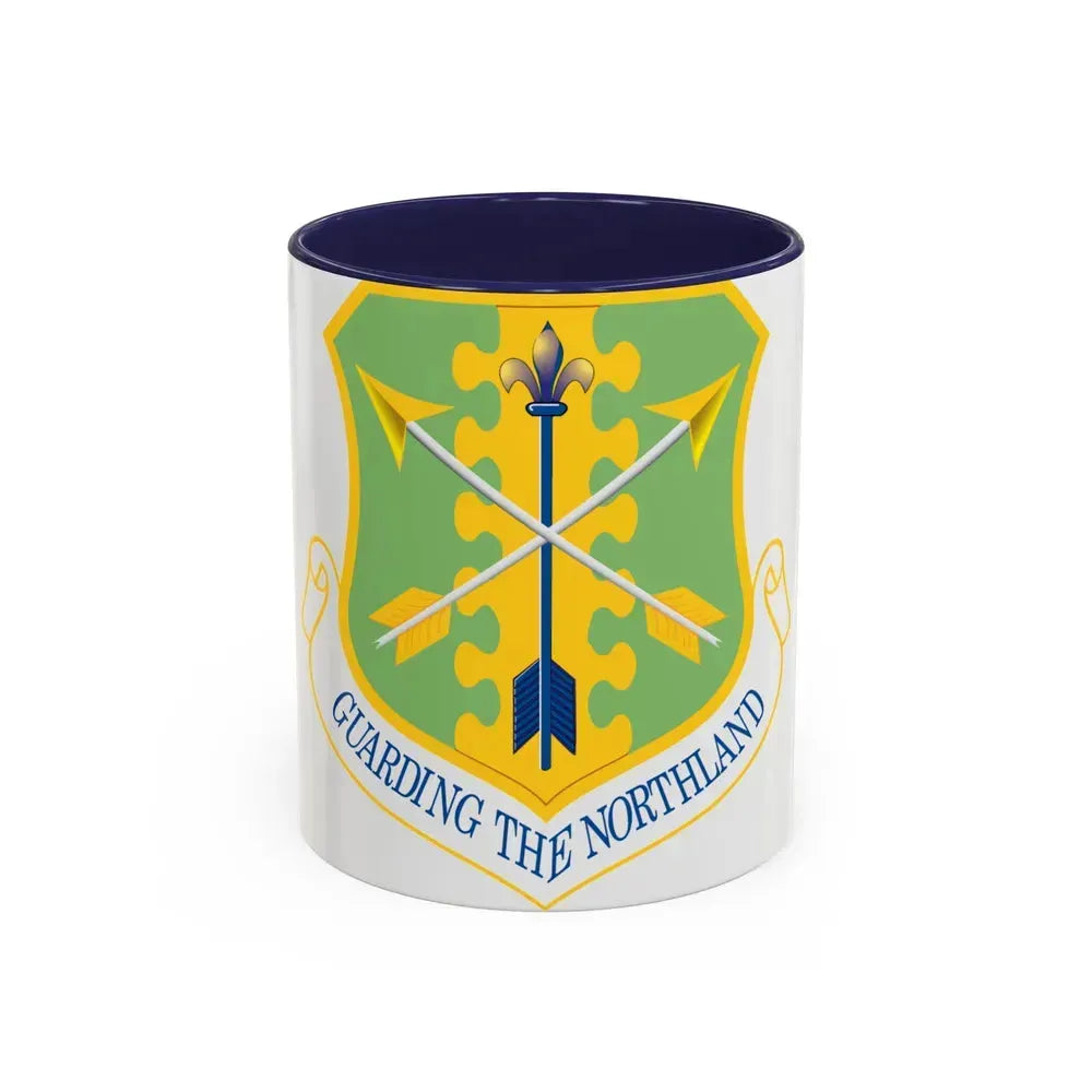 119th Wing (U.S. Air Force) Accent Coffee Mug 11oz Navy - Go Mug Yourself