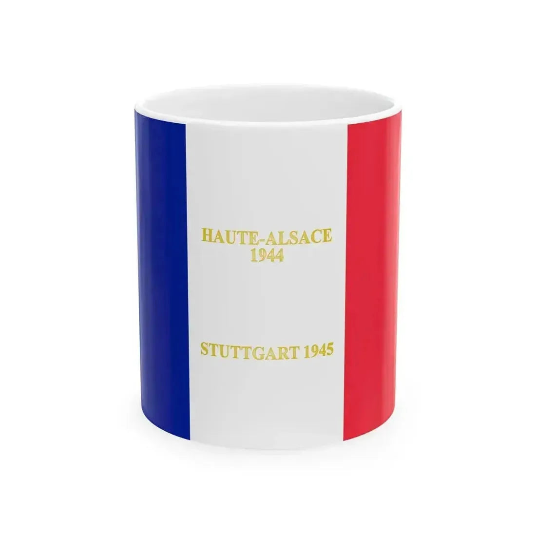 11e regiment de chasseurs dAfrique-drapeau (France) White Coffee Mug 11oz - Go Mug Yourself