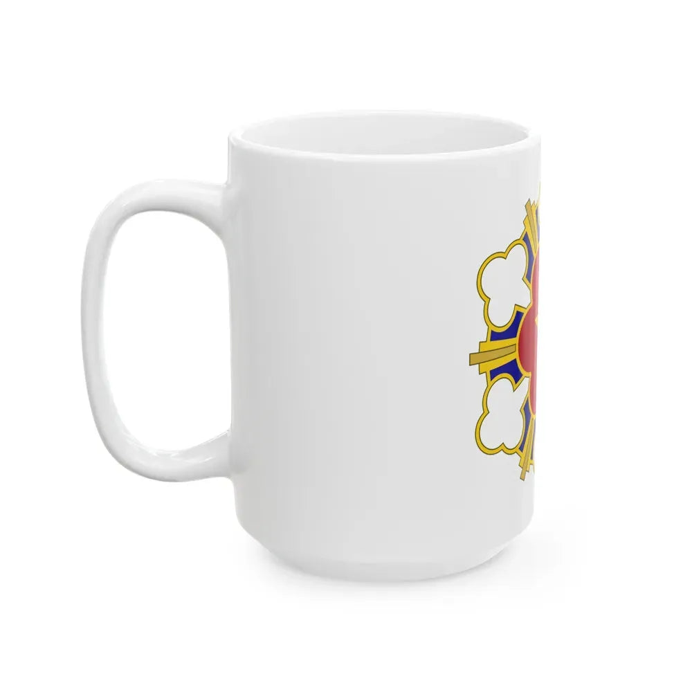 11th Air Defense Artillery Brigade v2 (U.S. Army) White Coffee Mug - Go Mug Yourself