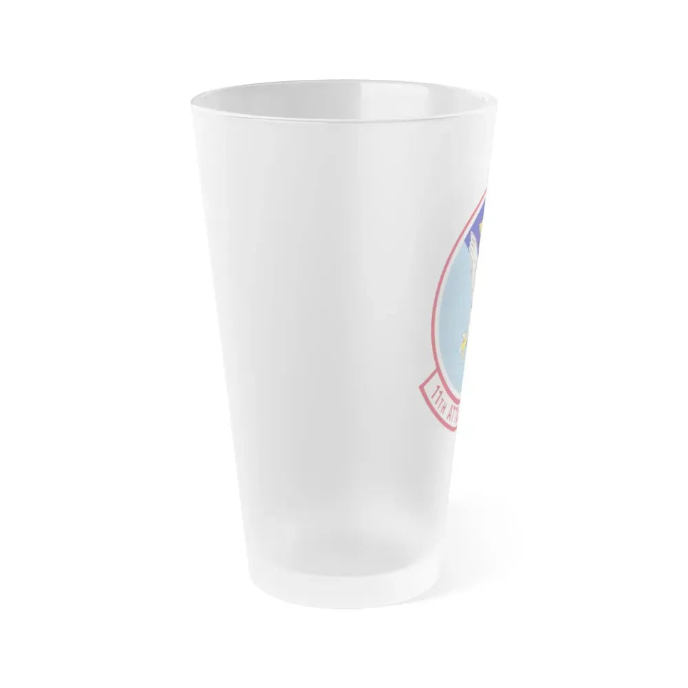 11th Attack Squadron (U.S. Air Force) Frosted Pint Glass 16oz - Go Mug Yourself