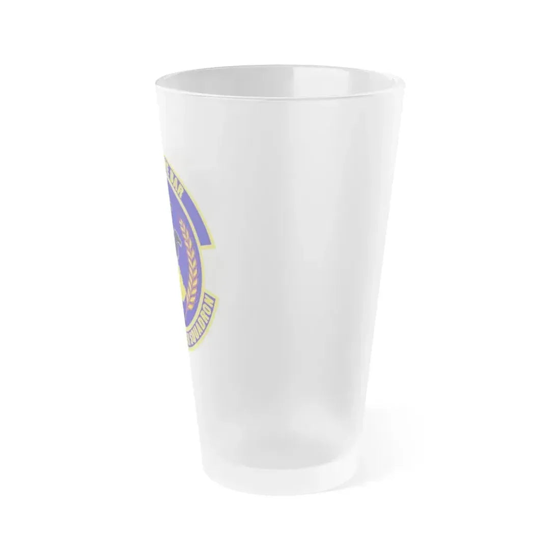 11th Comptroller Squadron (U.S. Air Force) Frosted Pint Glass 16oz - Go Mug Yourself
