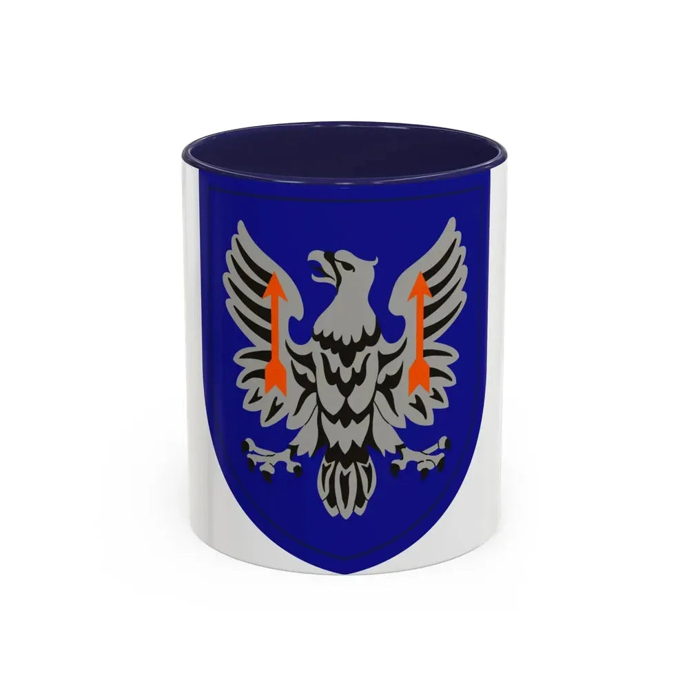 11th Expeditionary Combat Aviation Brigade (U.S. Army) Accent Coffee Mug 11oz Navy - Go Mug Yourself
