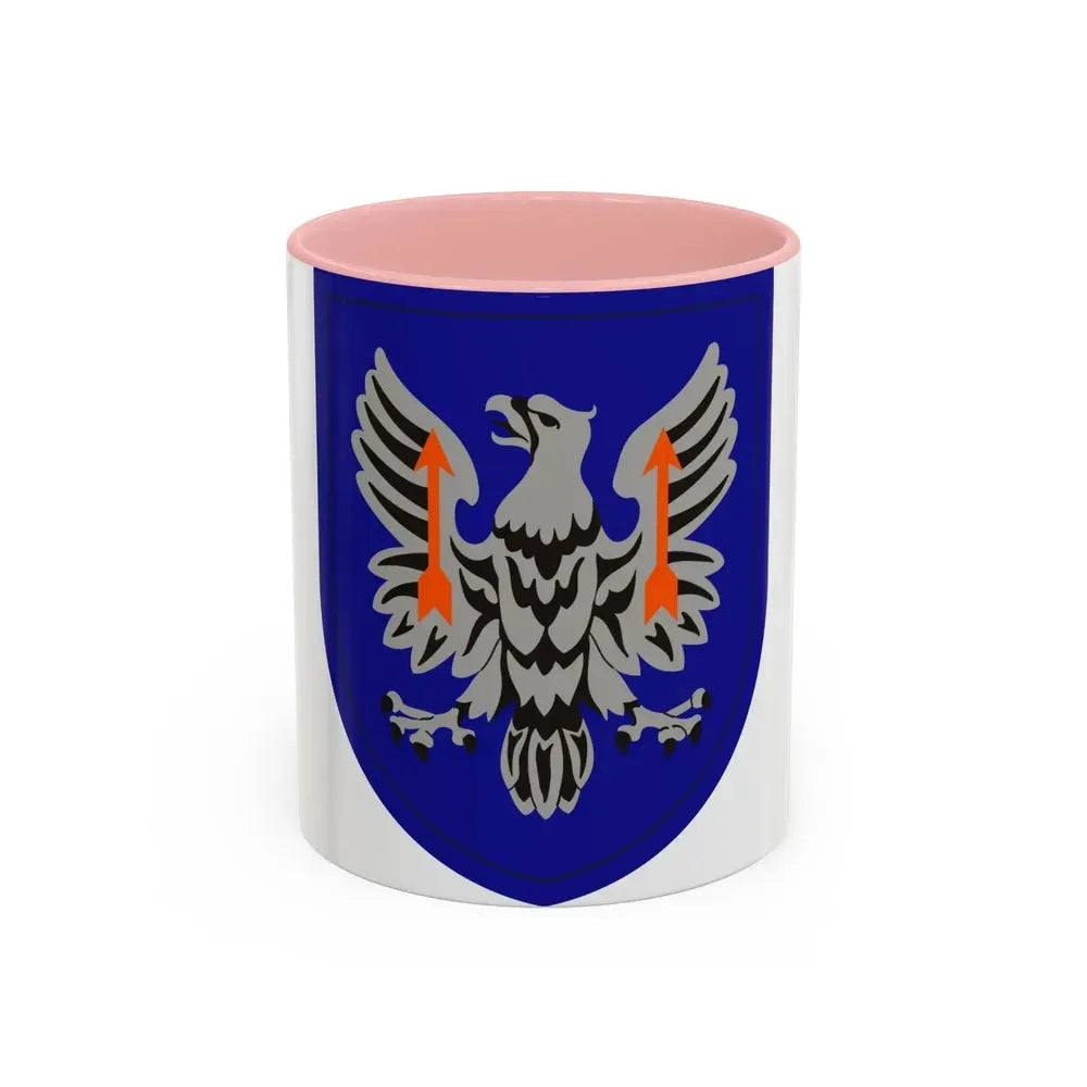 11th Expeditionary Combat Aviation Brigade (U.S. Army) Accent Coffee Mug 11oz Pink - Go Mug Yourself