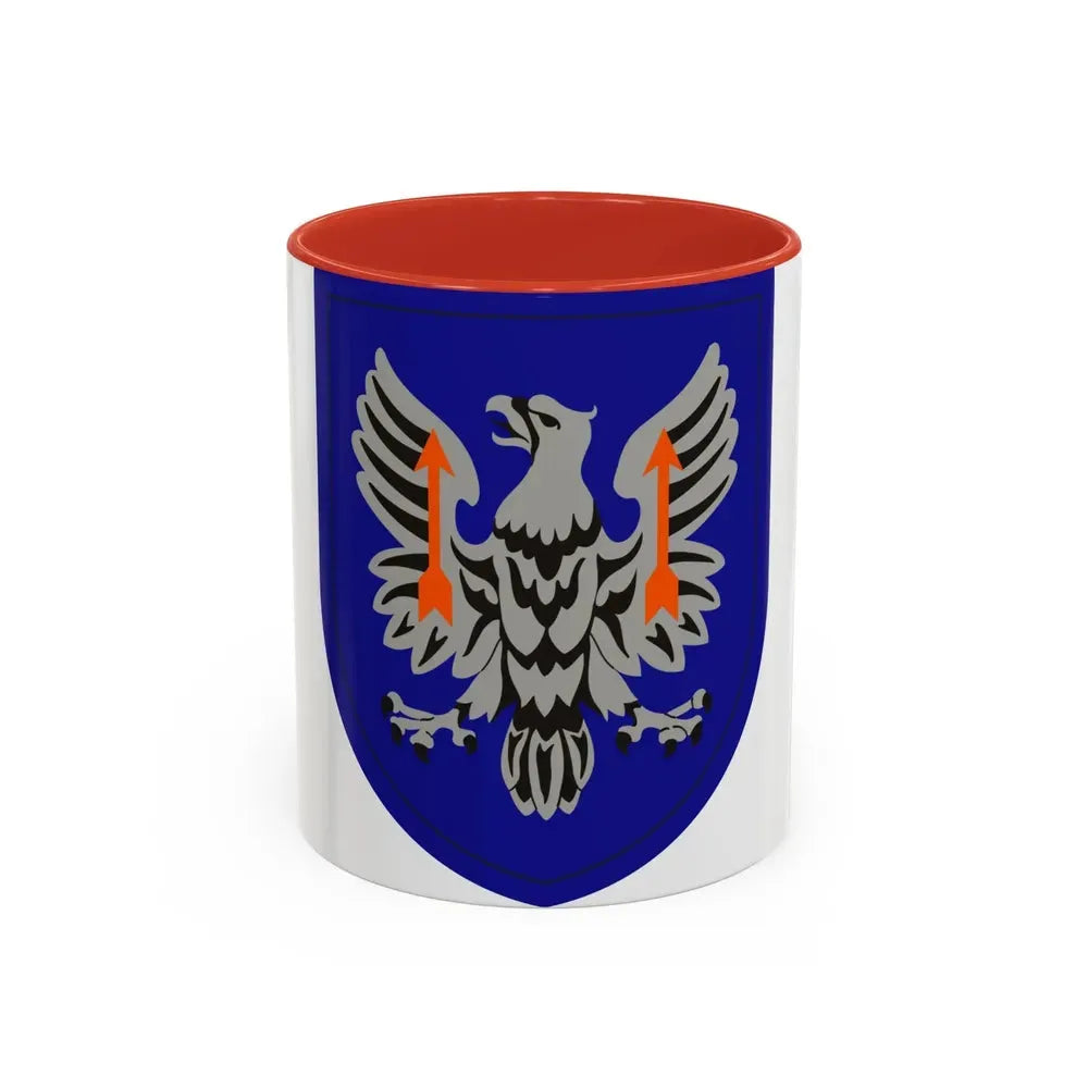 11th Expeditionary Combat Aviation Brigade (U.S. Army) Accent Coffee Mug 11oz Red - Go Mug Yourself