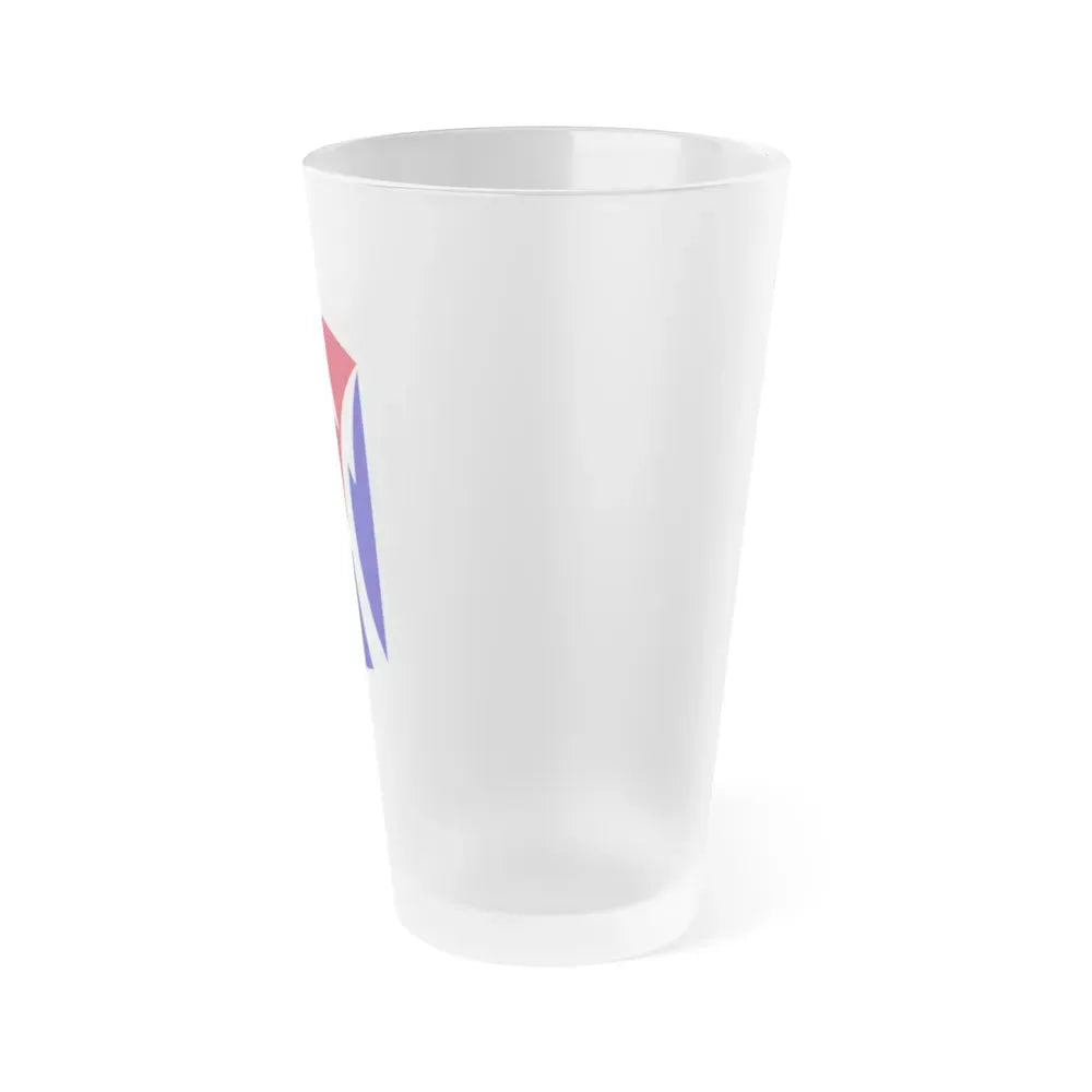 11TH INFANTRY BRIGADE (U.S. Army) Frosted Pint Glass 16oz - Go Mug Yourself