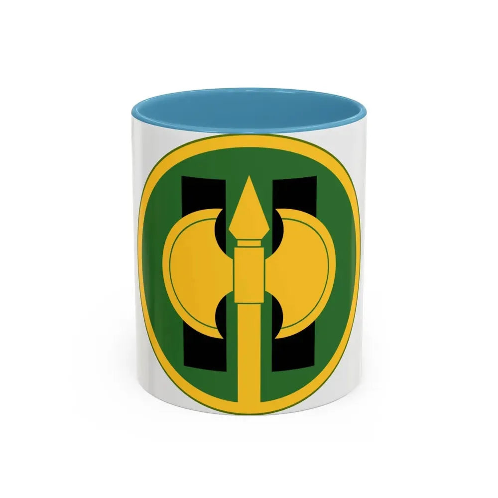 11th Military Police Brigade (U.S. Army) Accent Coffee Mug 11oz Light Blue - Go Mug Yourself