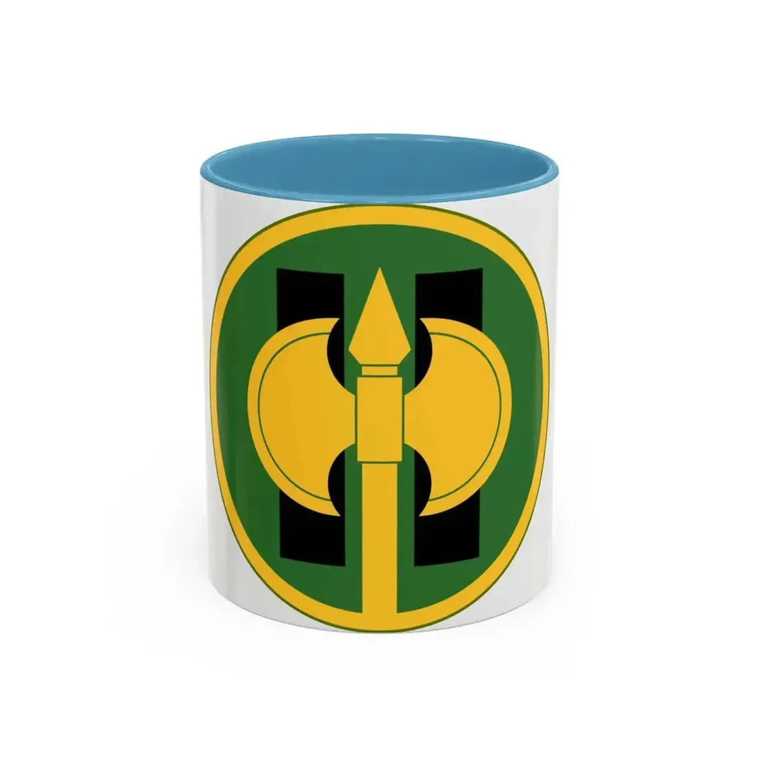 11th Military Police Brigade (U.S. Army) Accent Coffee Mug 11oz Light Blue - Go Mug Yourself