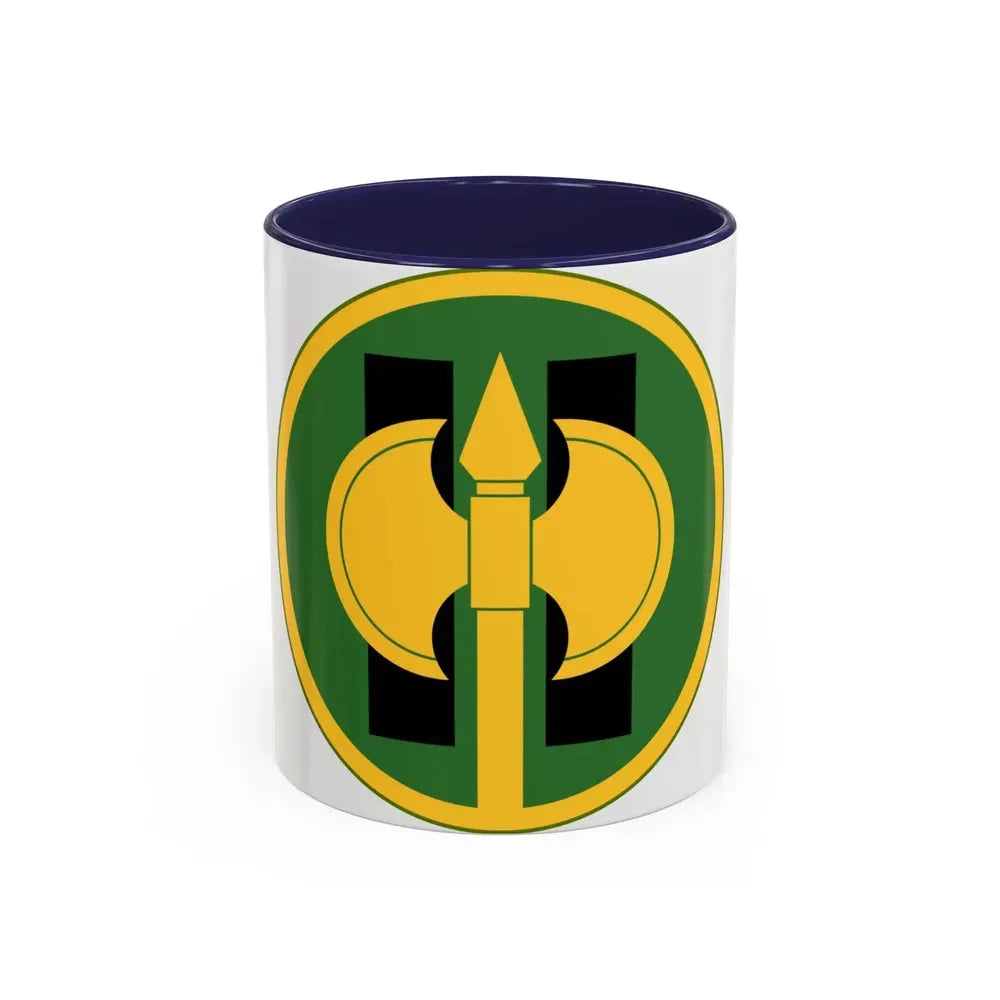 11th Military Police Brigade (U.S. Army) Accent Coffee Mug 11oz Navy - Go Mug Yourself