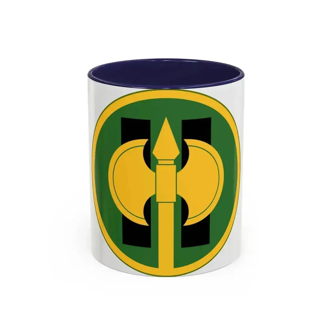 11th Military Police Brigade (U.S. Army) Accent Coffee Mug 11oz Navy - Go Mug Yourself