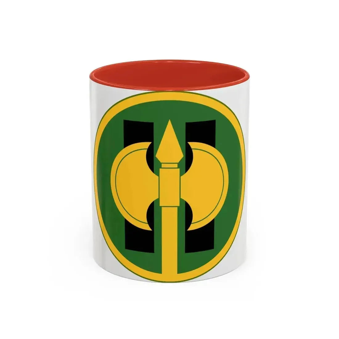 11th Military Police Brigade (U.S. Army) Accent Coffee Mug 11oz Red - Go Mug Yourself