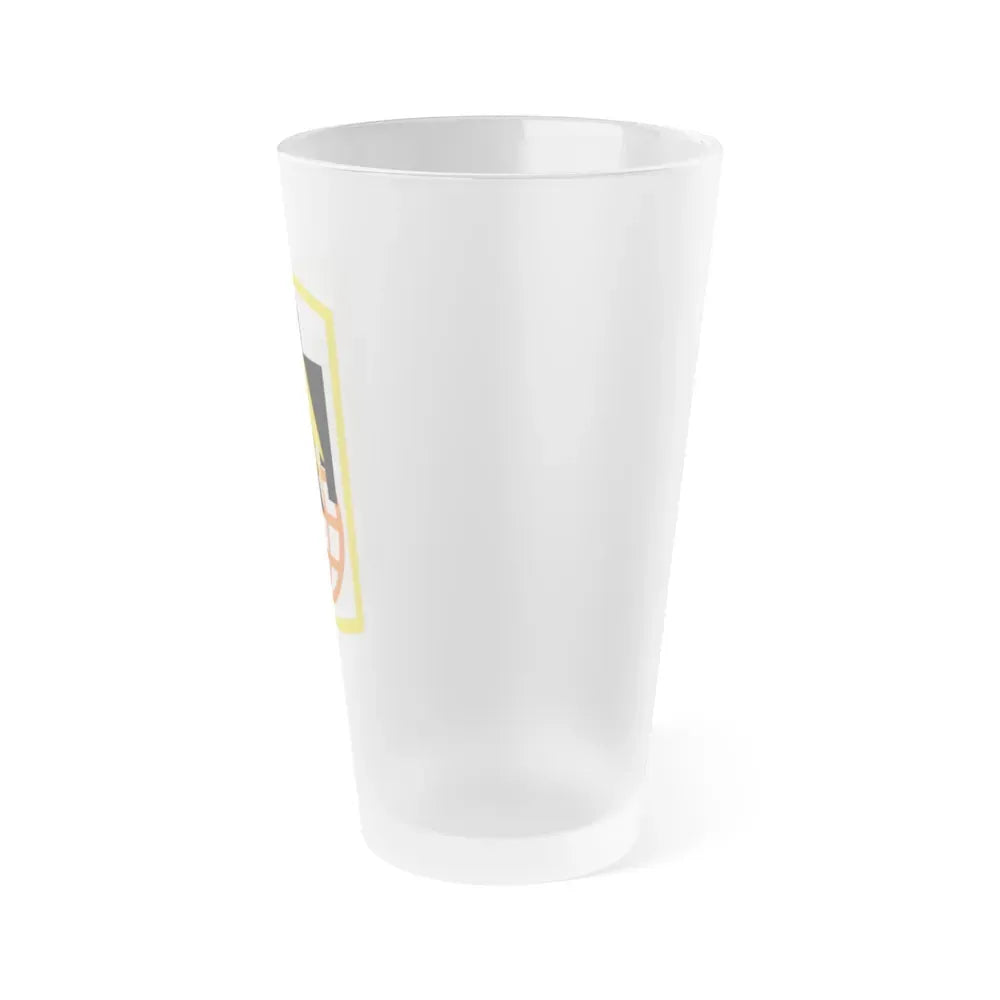 11th Signal Brigade (U.S. Army) Frosted Pint Glass 16oz - Go Mug Yourself