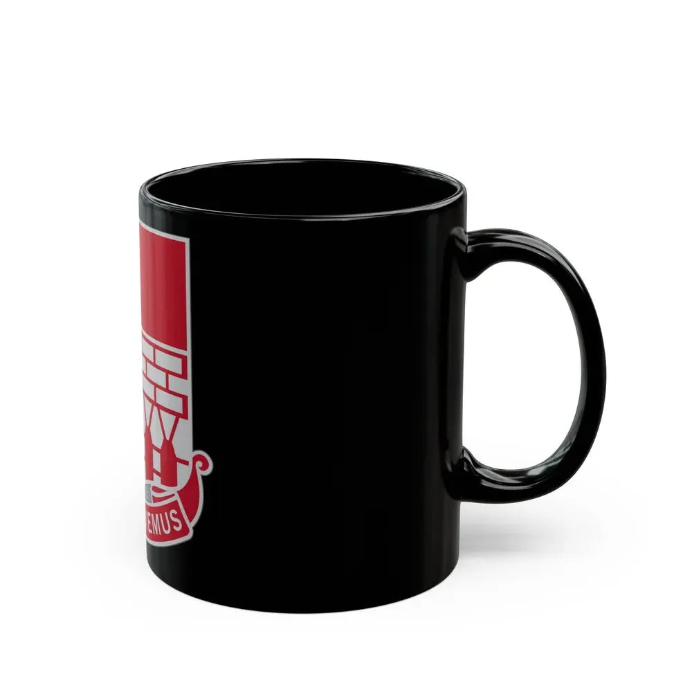 12 Engineer Battalion (U.S. Army) Black Coffee Mug - Go Mug Yourself