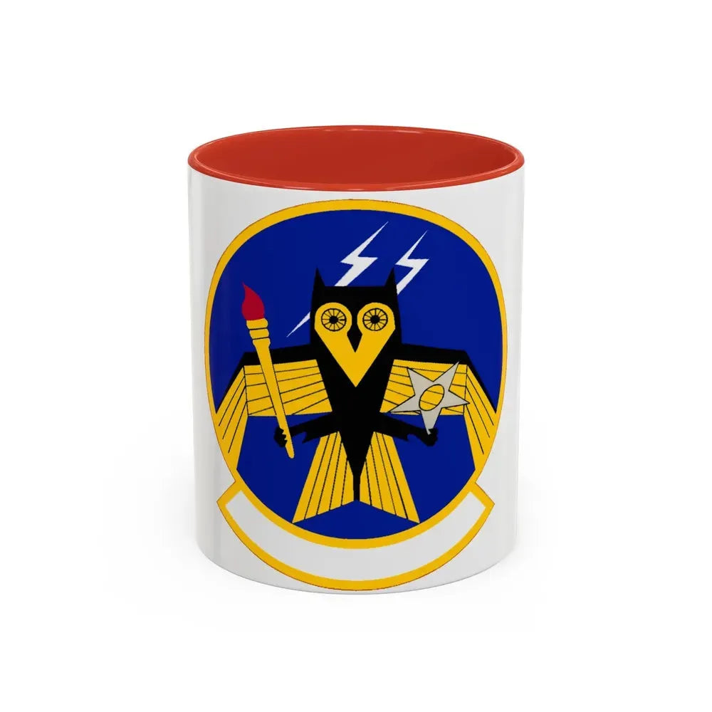 12 Operations Support Squadron AETC (U.S. Air Force) Accent Coffee Mug 11oz Red - Go Mug Yourself